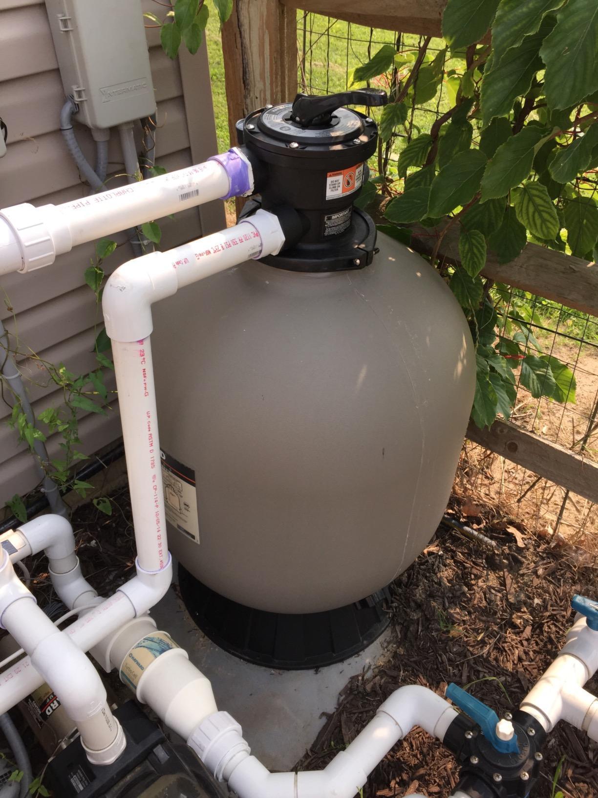 Hayward ProSeries 24 Inch Top-Mount Pool Sand Filter for Inground Pools | W3S244T Swimming Pool Sand Filter for Water Filtration and Cleaner Water, Features 6 position VariFlo Control Valve customer photo 2