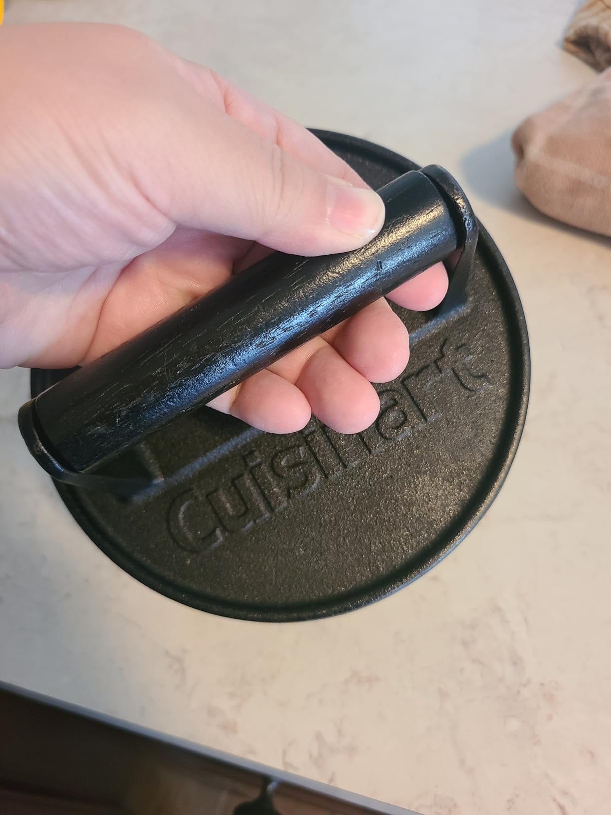 Cuisinart Smash Burger Press, Cast Iron, 6.5