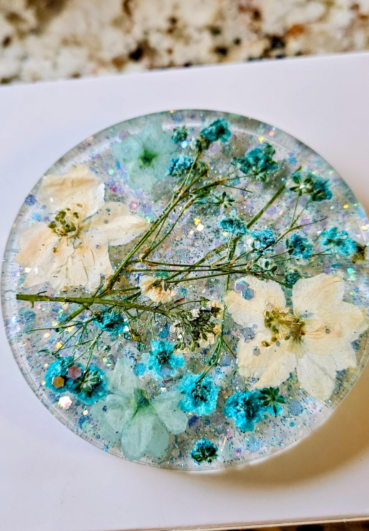 LET'S RESIN 16 Color Concentrated Resin Dye for Epoxy Resin & UV Resin | Liquid Colorant for Resin Coloring, Resin Jewelry, Resin Art Crafts DIY Making (Each 0.35oz) customer photo 1