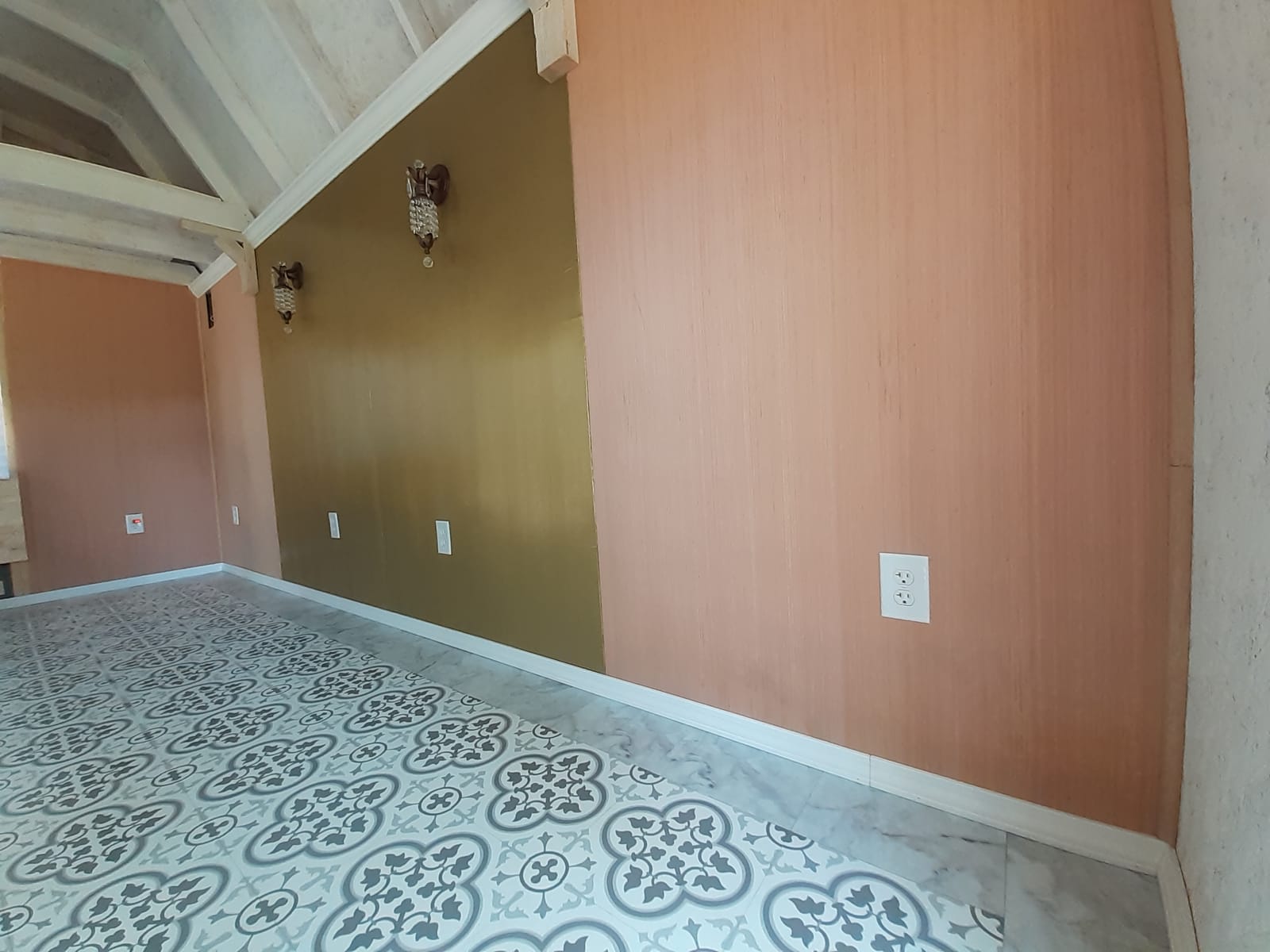 FloorPops FP2953 Remy Peel & Stick Floor Tiles, Grey customer photo 2