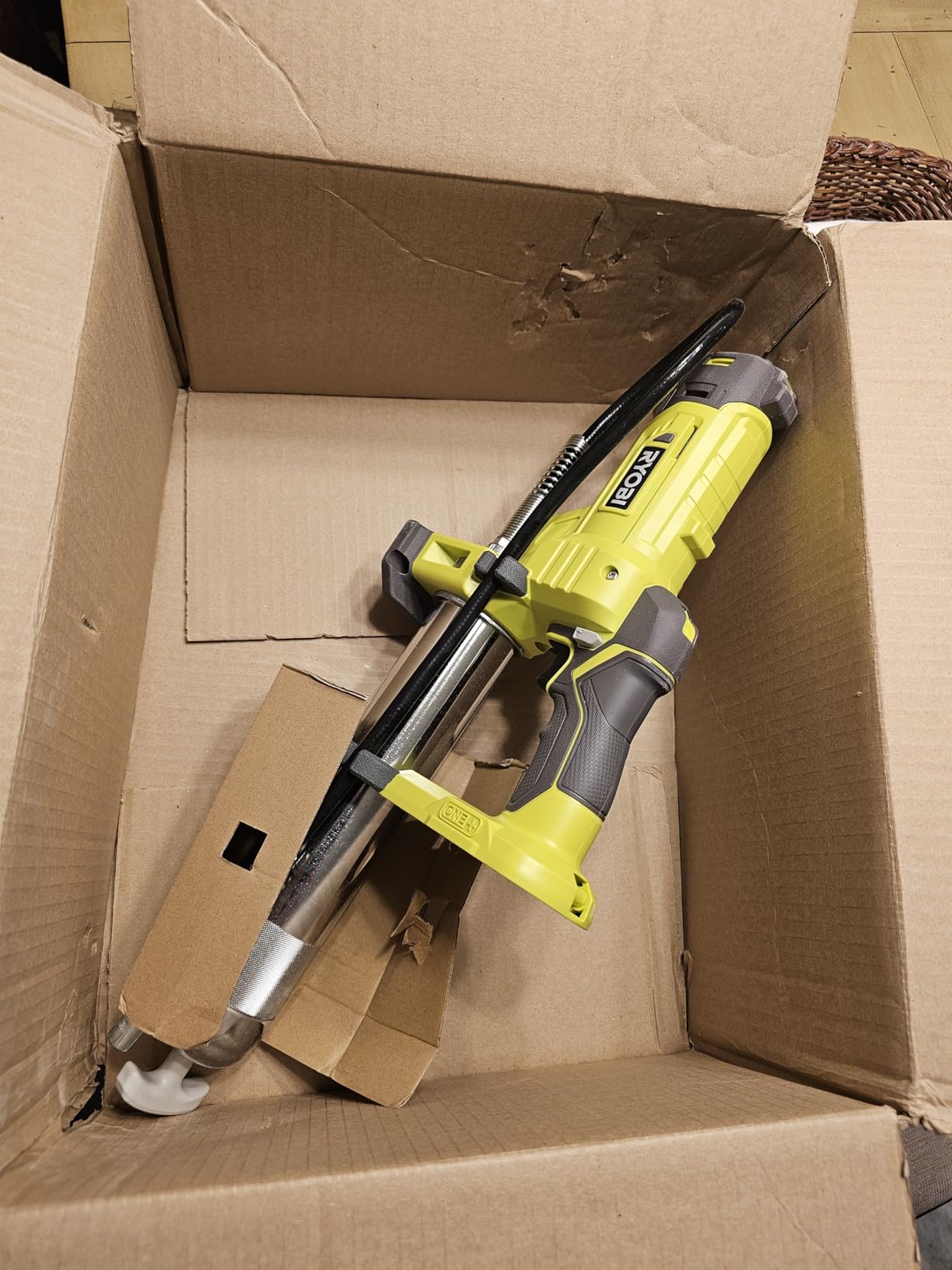 Ryobi 18V Volt Cordless Grease Gun P3410 (Tool-Only) customer photo 2