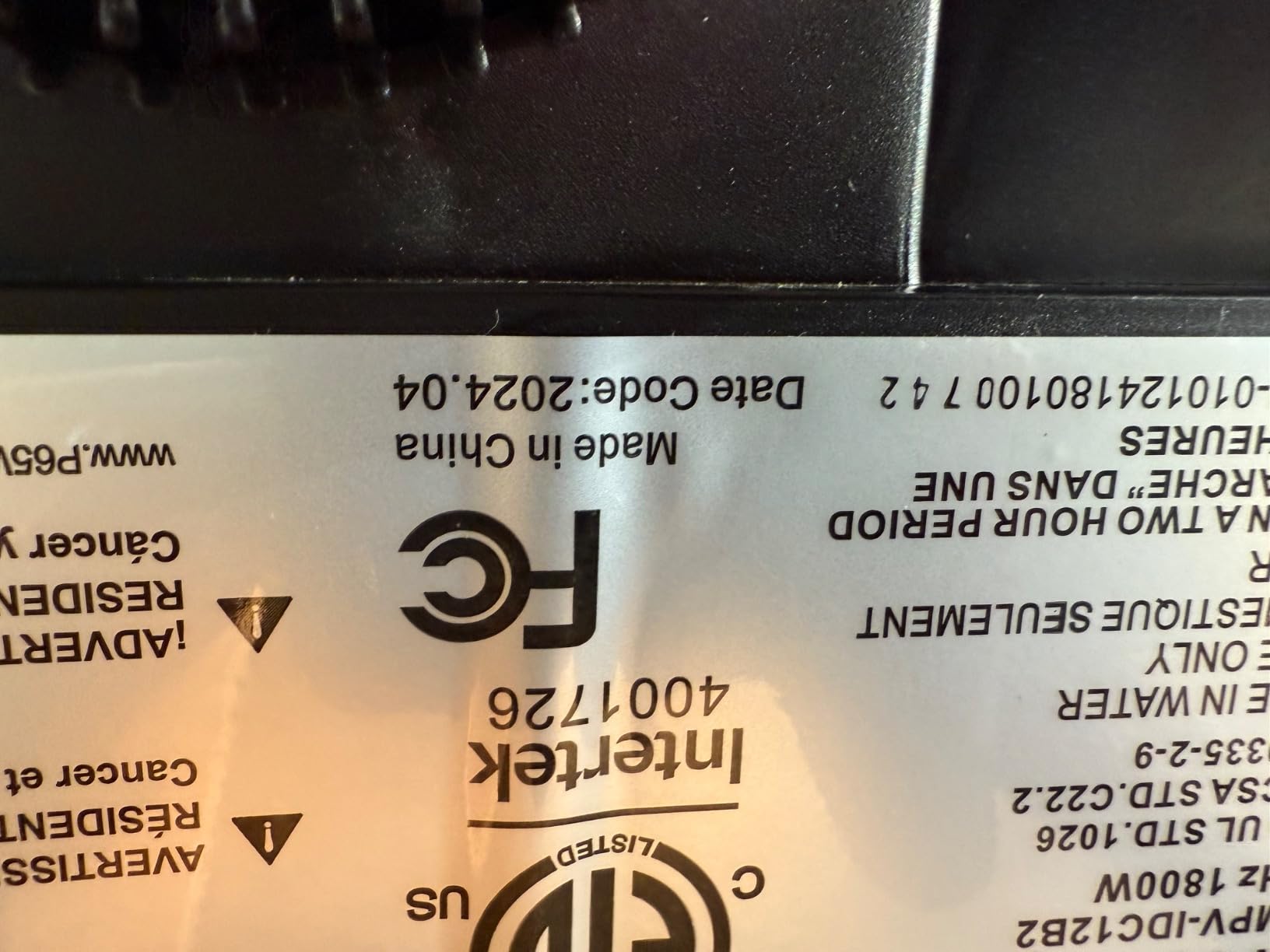 EMPAVA IDC12B2 Horizontal Electric Stove Induction Cooktop with 2 Burners in Black Vitro Ceramic Smooth Surface Glass 120V, 12 Inch customer photo 1