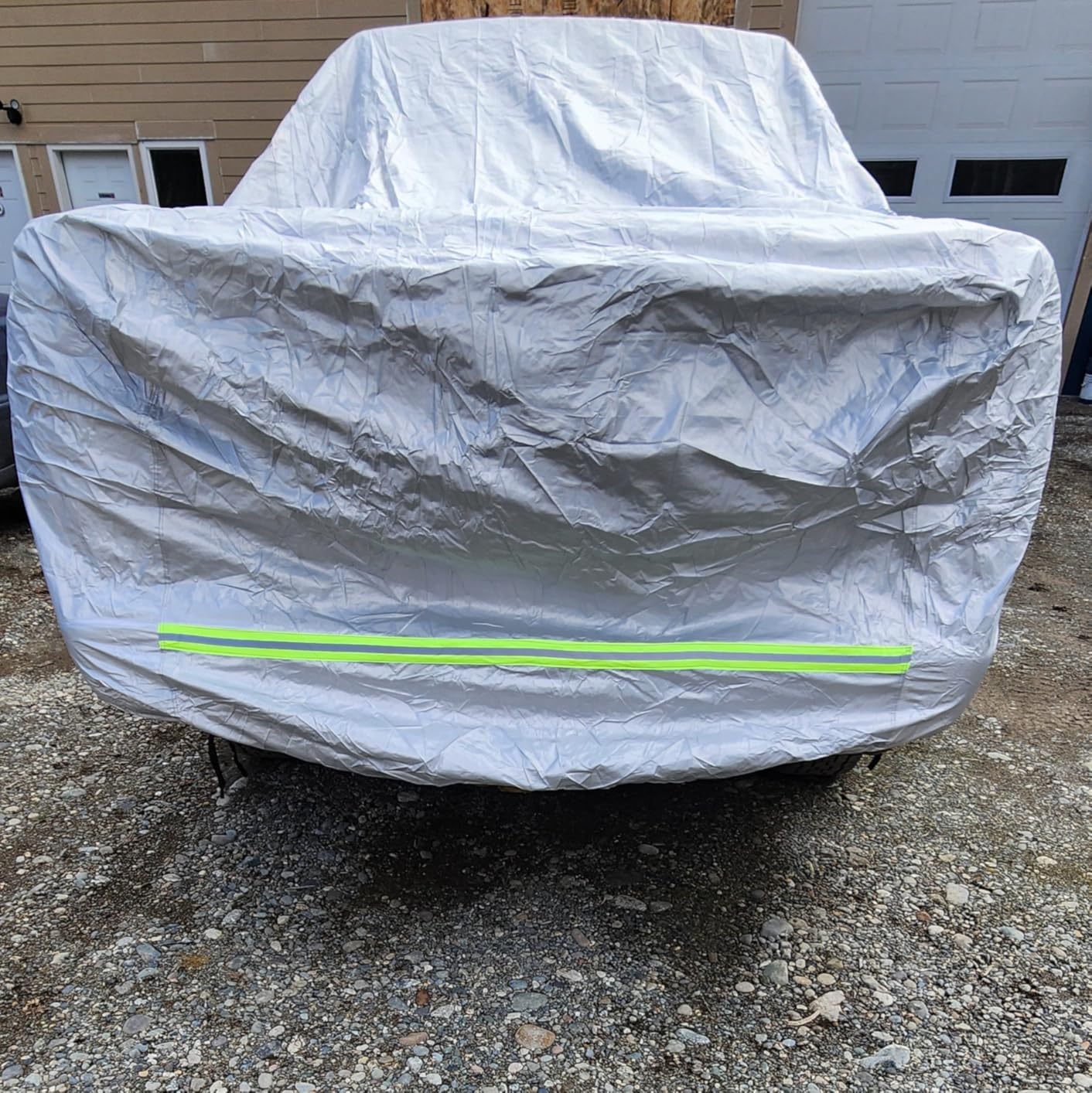 Favoto Car Cover Waterproof All Weather Windproof for SUV 188-198 Inches customer photo 1