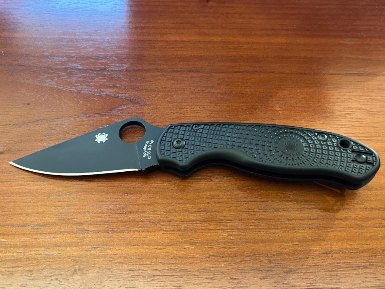 Spyderco Para 3 Lightweight Folding Pocket Knife, PlainEdge | 7.2