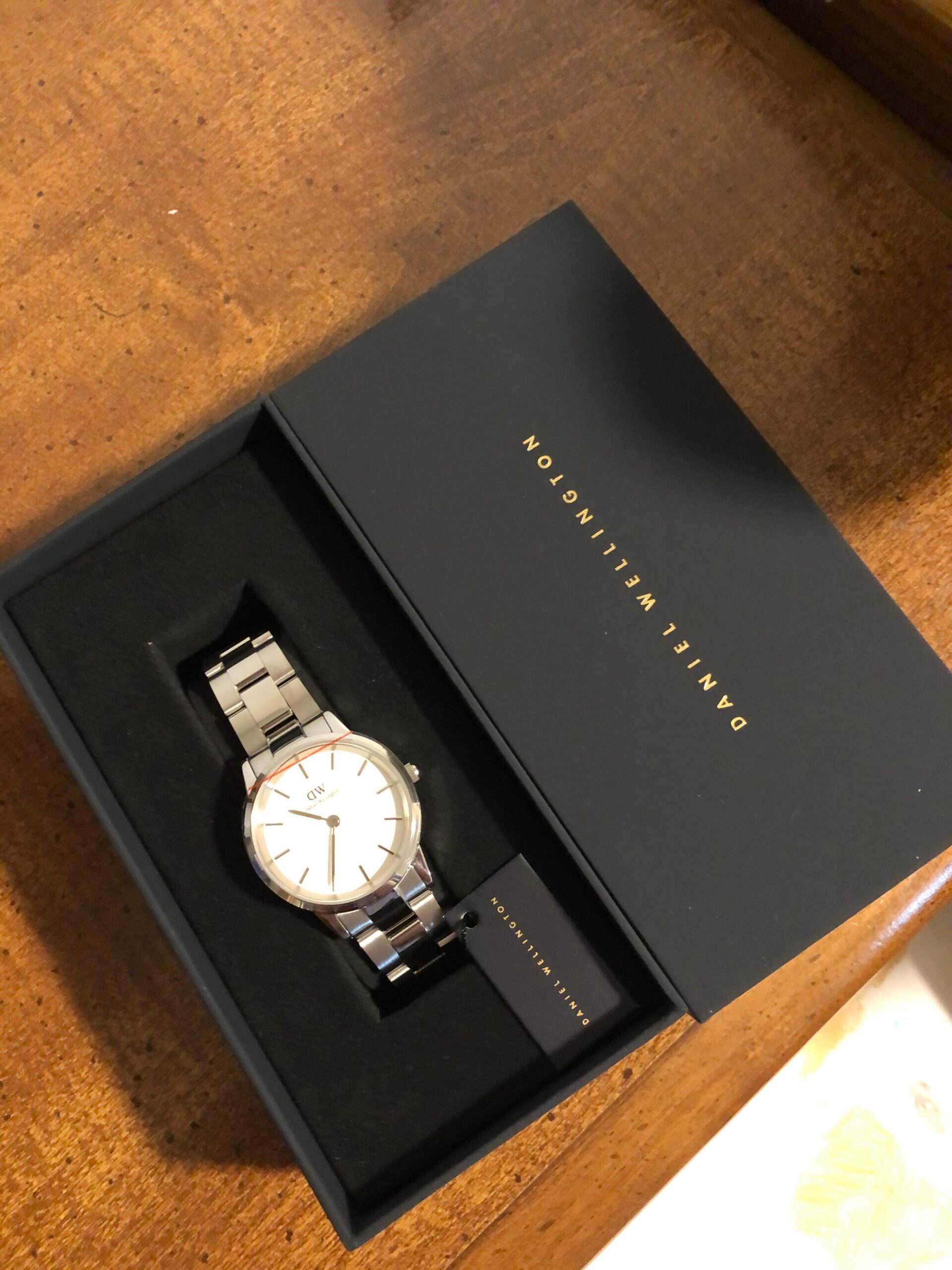 Daniel Wellington Iconic Link Watch, Rose Gold or Silver Link Bracelet customer photo 1