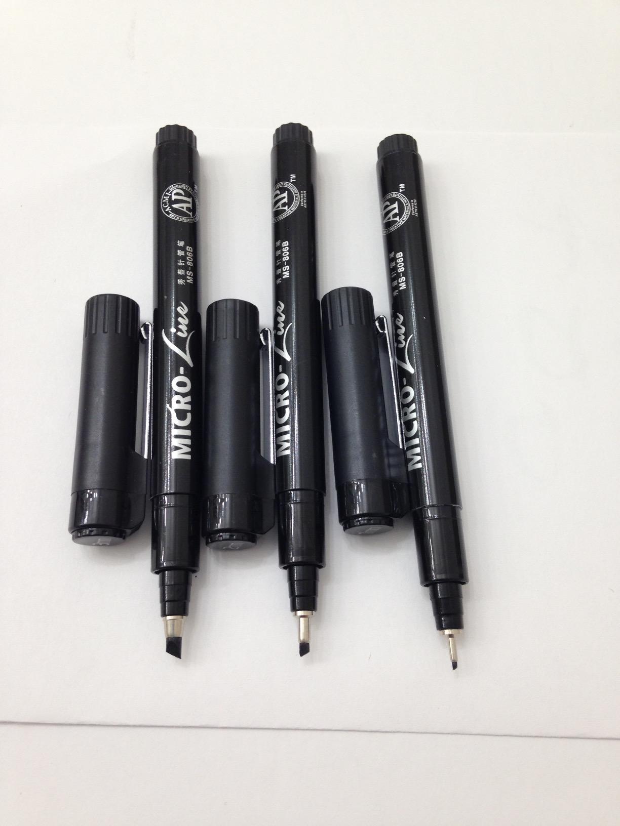 Dyvicl Hand Lettering Pens, Calligraphy Brush Pens Art Markers for Beginners Writing, Sketching, Drawing, Illustration, Scrapbooking, Journaling, Black Ink Pen Set, 8 Sizes customer photo 2
