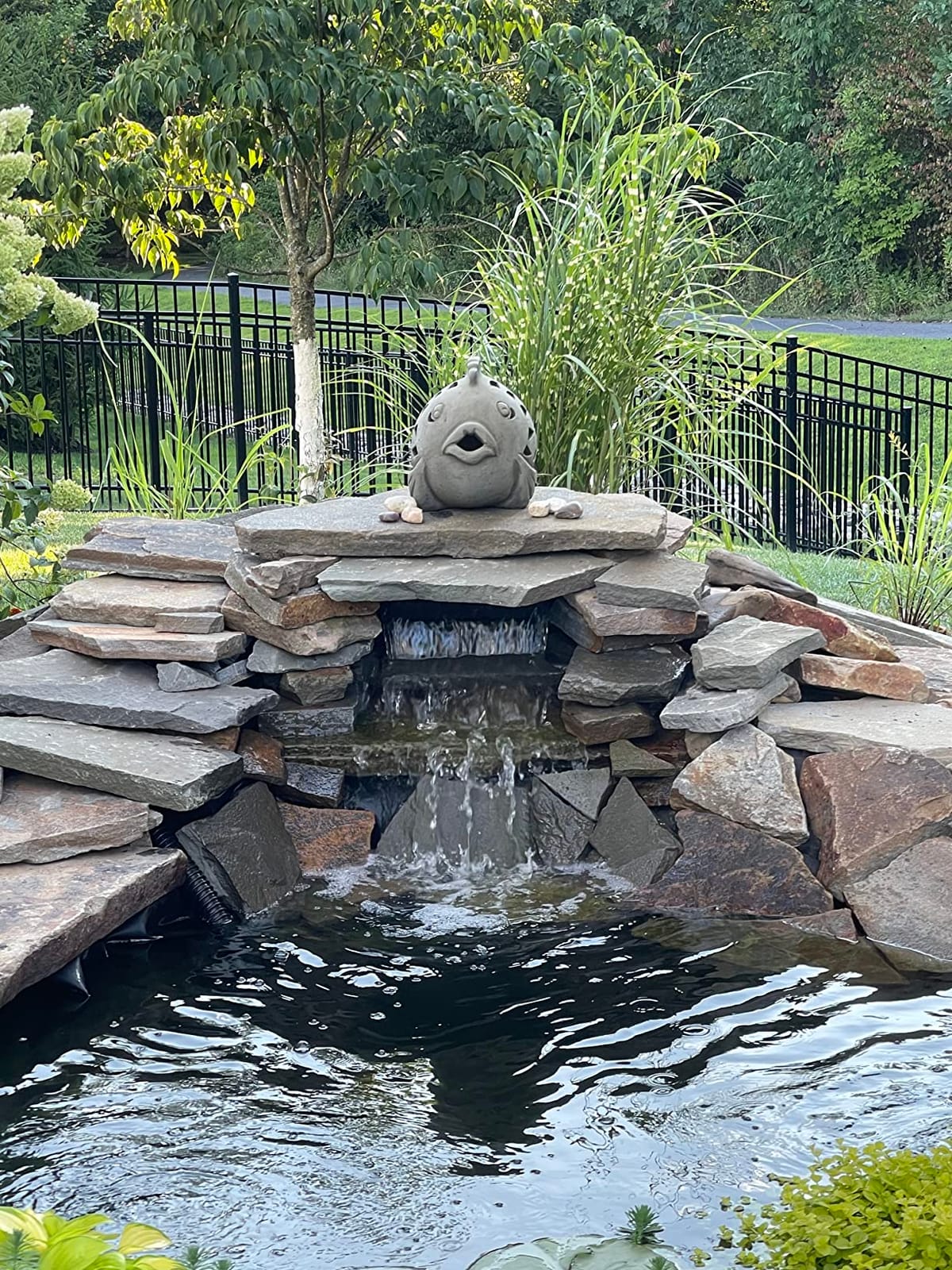 Aquascape Waterfall Spillway for Pond, Pondless, and Stream Features, 12-inch | 77023 customer photo 2