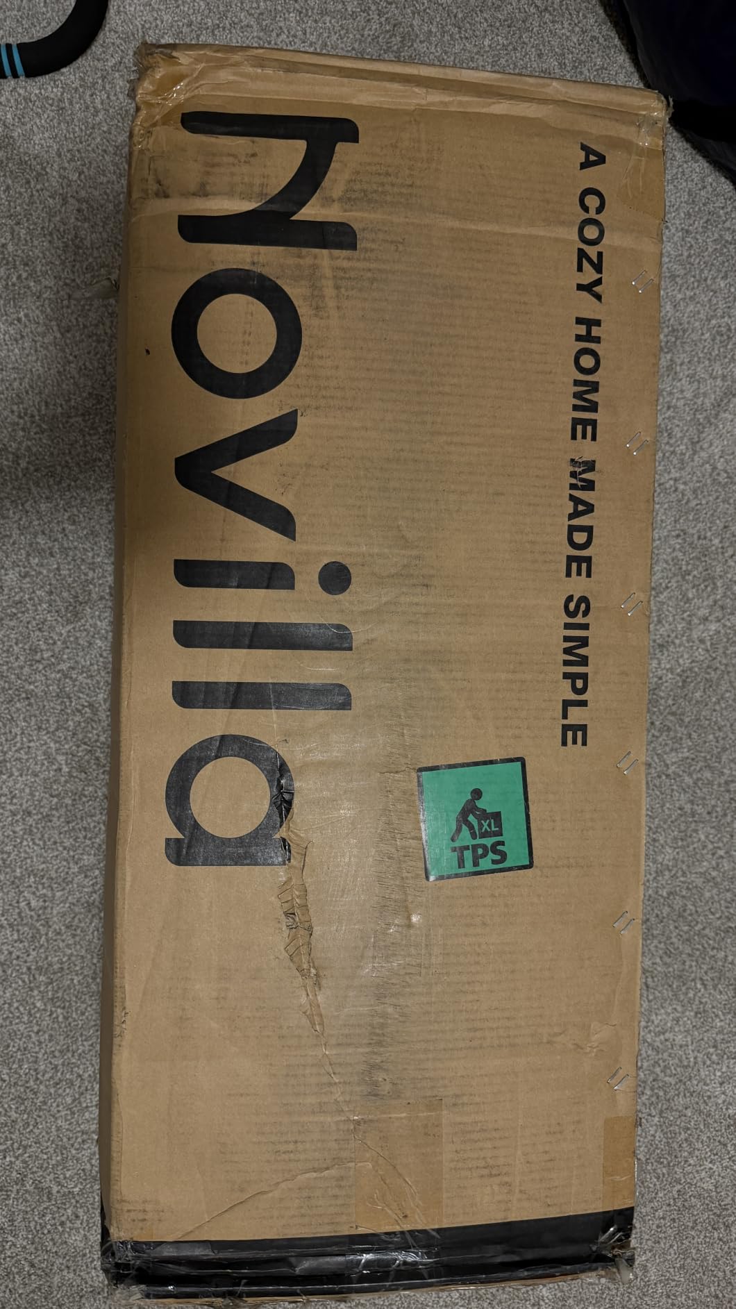 Novilla Bliss Queen Size Mattress, 12 Inch Gel Memory Foam Mattress Queen in a Box for Cool Night Sleep & Pressure Relief, Support Foam for Spine Alignment & Motion Isolation, Medium Plush Feel customer photo 1