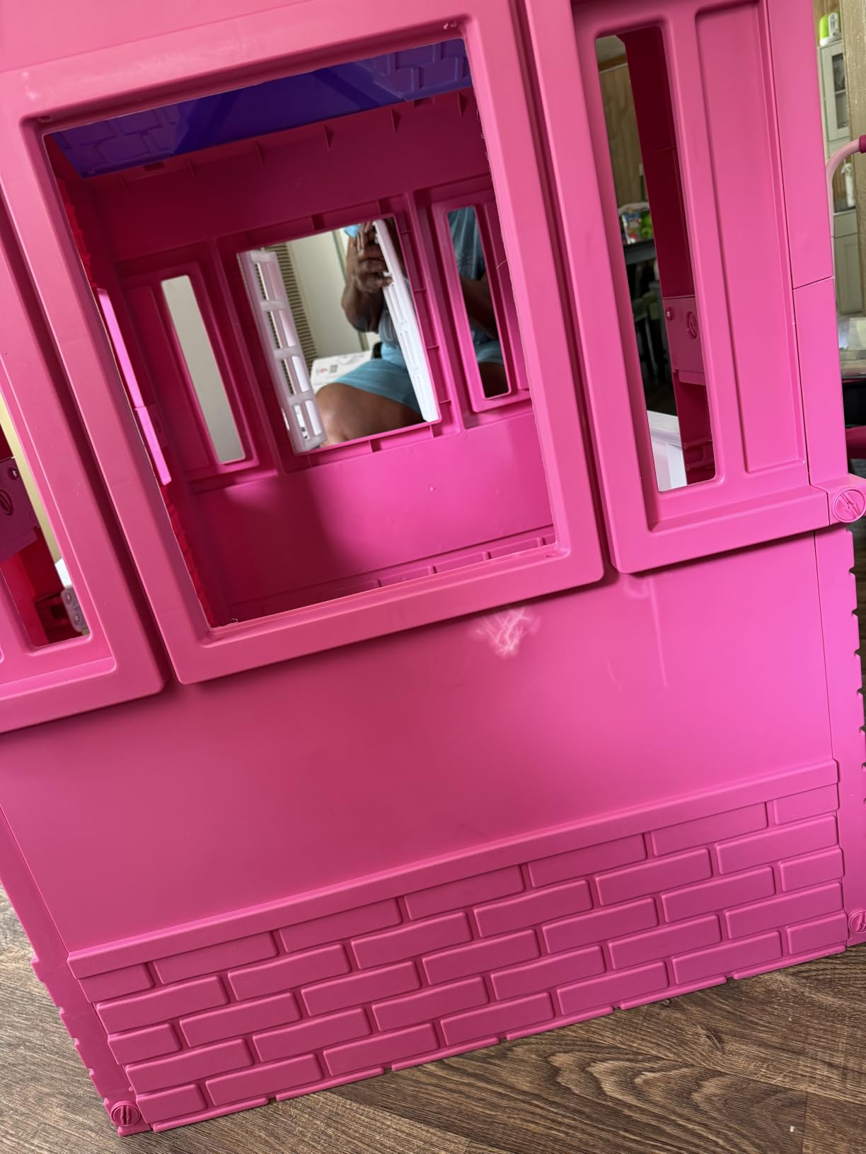 Little Tikes Cape Cottage Playhouse with Working Door, Windows, and Shutters - Tan, Toddlers Ages 2+ Years customer photo 2
