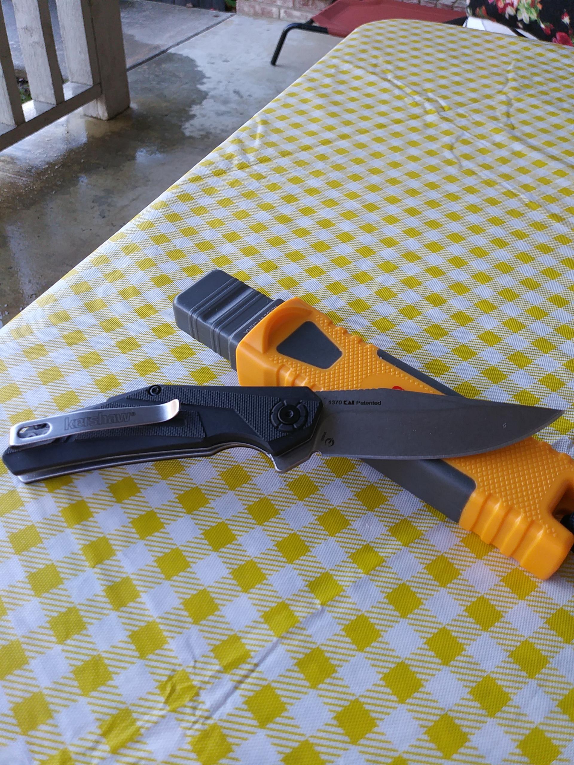 Kershaw Camshaft Pocket Knife, 3in 4Cr14 Steel Blade, Assisted Opening, Outdoor EDC customer photo 2