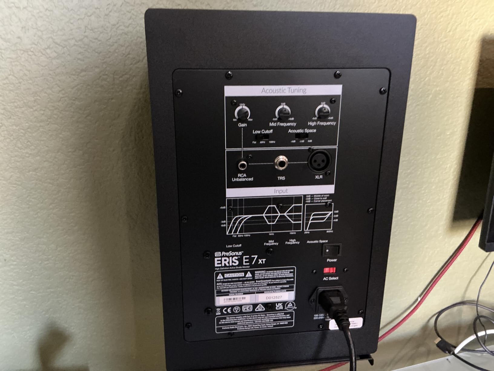 Eris E7 XT 2-Way Active Studio Monitor with EBM Waveguide (Pack of 1) customer photo 1