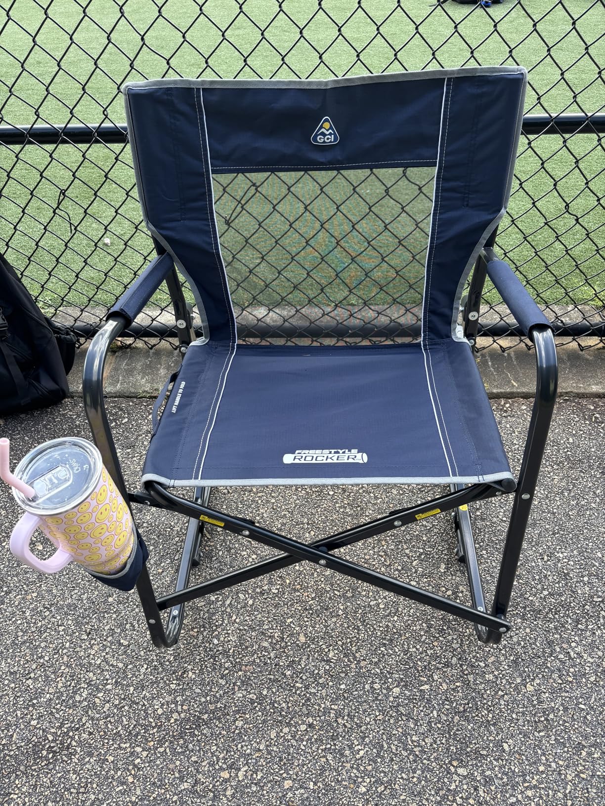 GCI Outdoor Freestyle Rocker Outdoor Rocking Chair with Beverage Holder customer photo 2