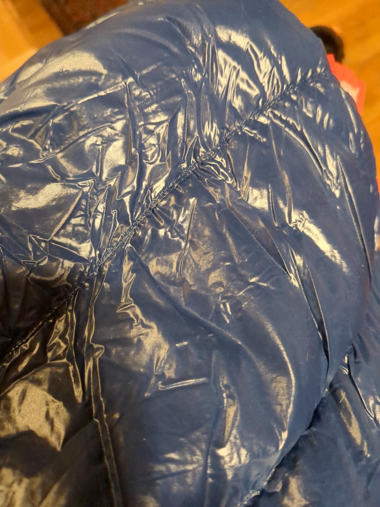 ZOOOBELIVES Ultralight Backpacking 32-50F Down Sleeping Bag - 27oz Ultra Compact 650 Fill Power Envelope Sleeping Bag for Hiking, Camping and Backcountry, Lightweight and Compressible - Alplive T400 customer photo 1