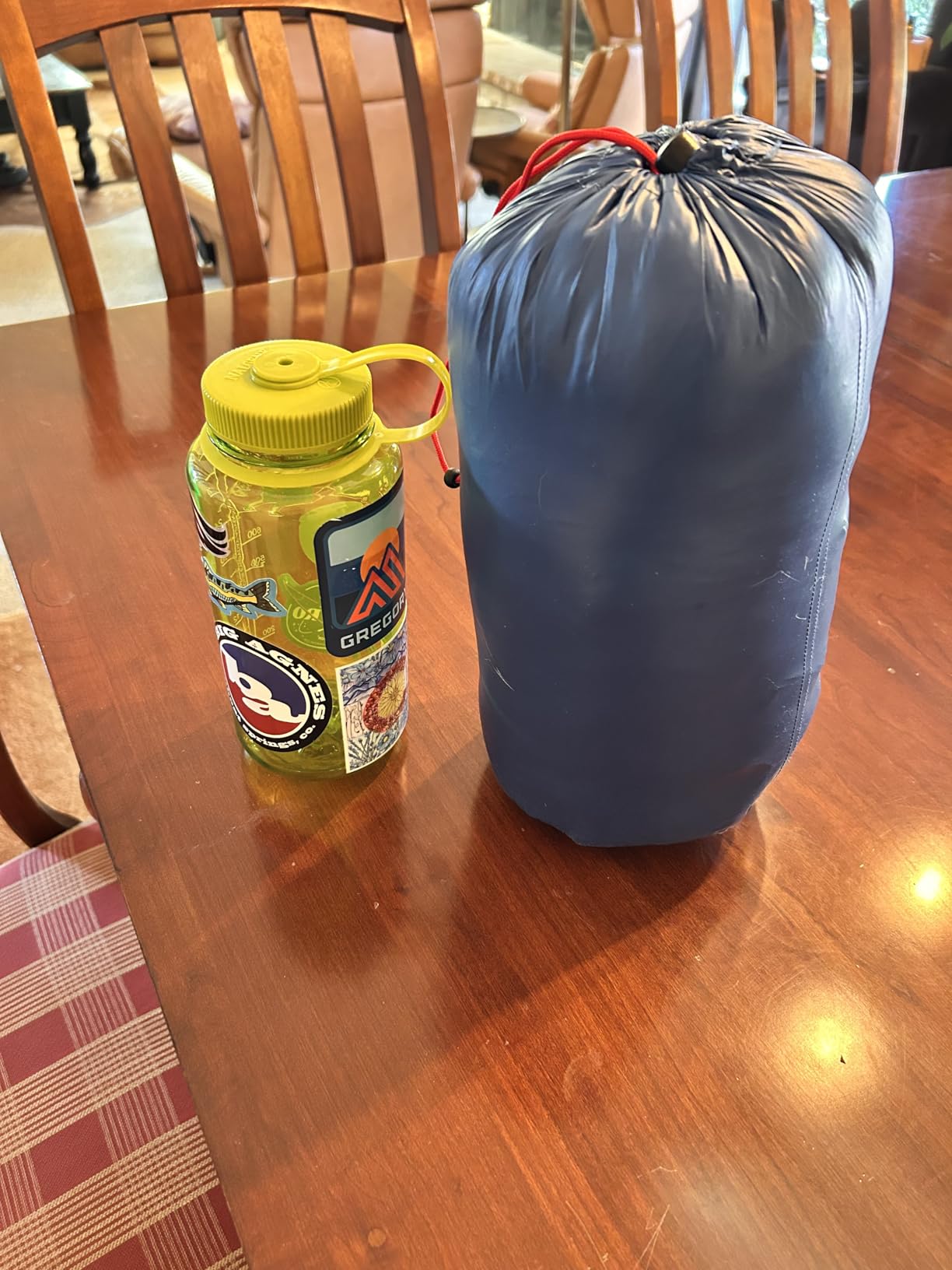 ZOOOBELIVES Ultralight Backpacking 32-50F Down Sleeping Bag - 27oz Ultra Compact 650 Fill Power Envelope Sleeping Bag for Hiking, Camping and Backcountry, Lightweight and Compressible - Alplive T400 customer photo 2