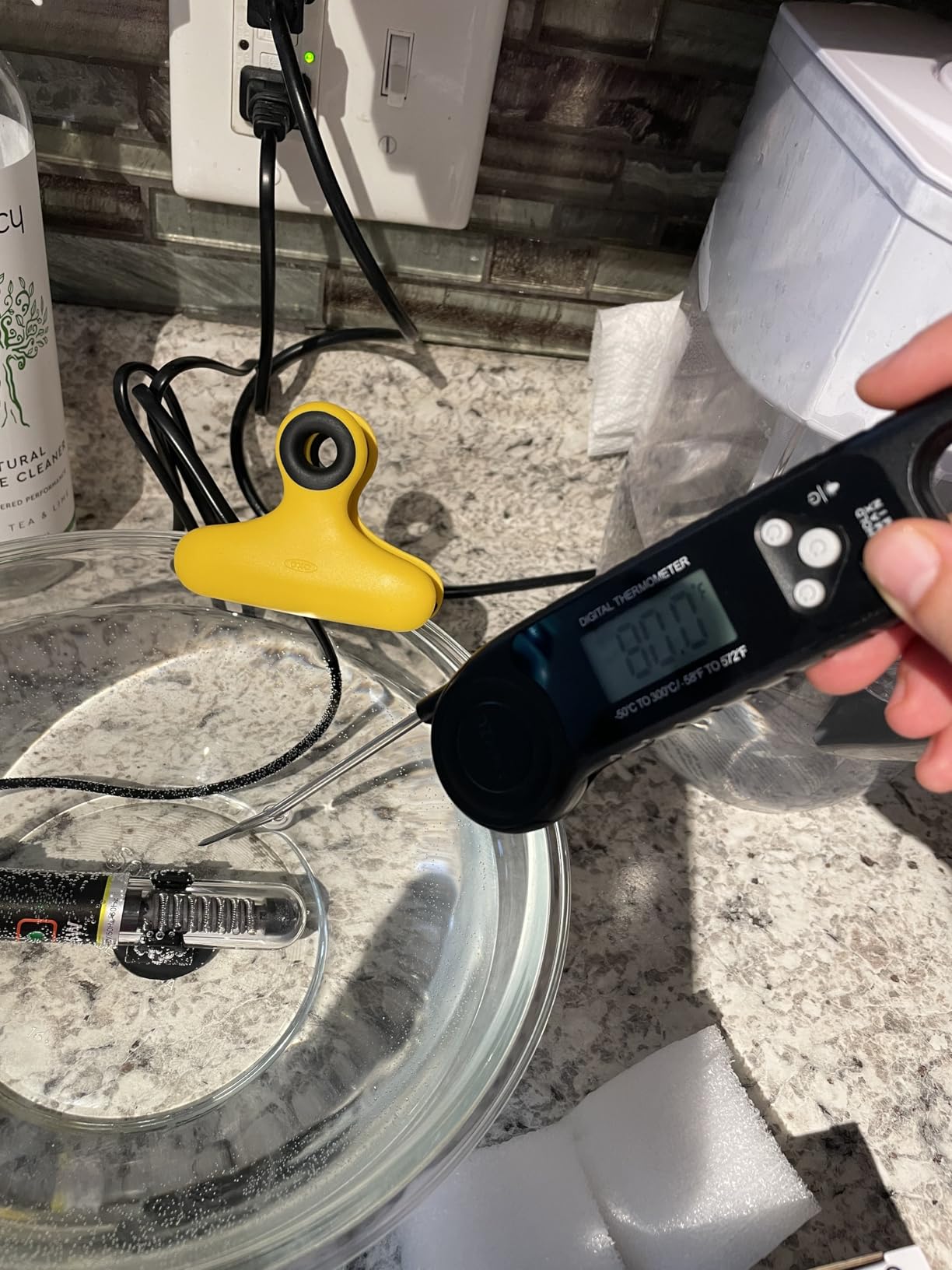 DaToo Mini Aquarium Heater 25W Small Fish Tank Heater 25 Watt with Free Thermometer Sticker customer photo 2
