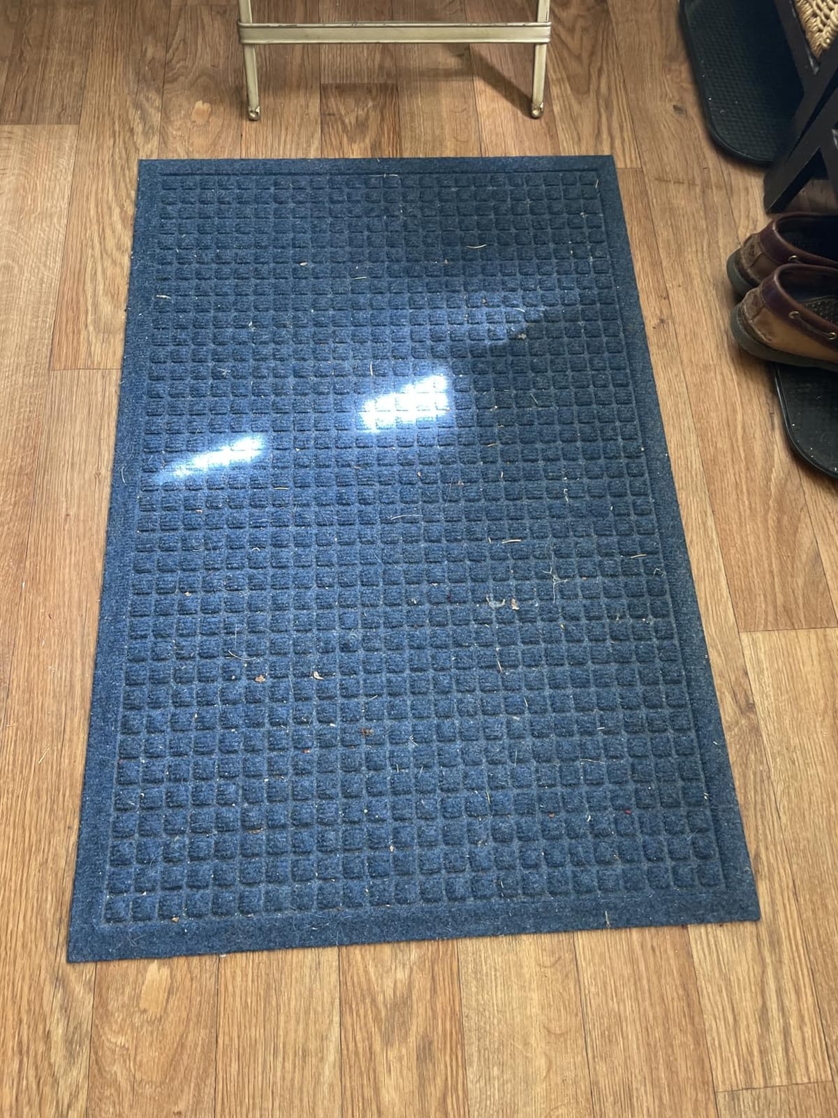 GORILLA GRIP HydroABSORB Door Mat for Indoor Outdoor Use, 29x17 Black | Front Door Mat Outside Entrance Traps Dirt and Moisture, Doormat Holds Up to 1.7 Cups Water, Stain and Fade Resistant customer photo 2