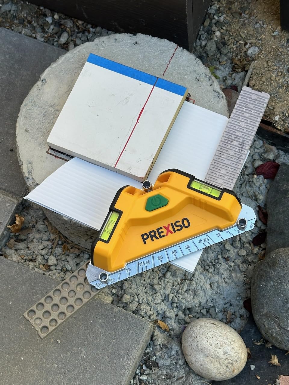 PREXISO Square Laser, 65Ft Green Beam Floor Tile Laser Level, Aluminum Base customer photo 1