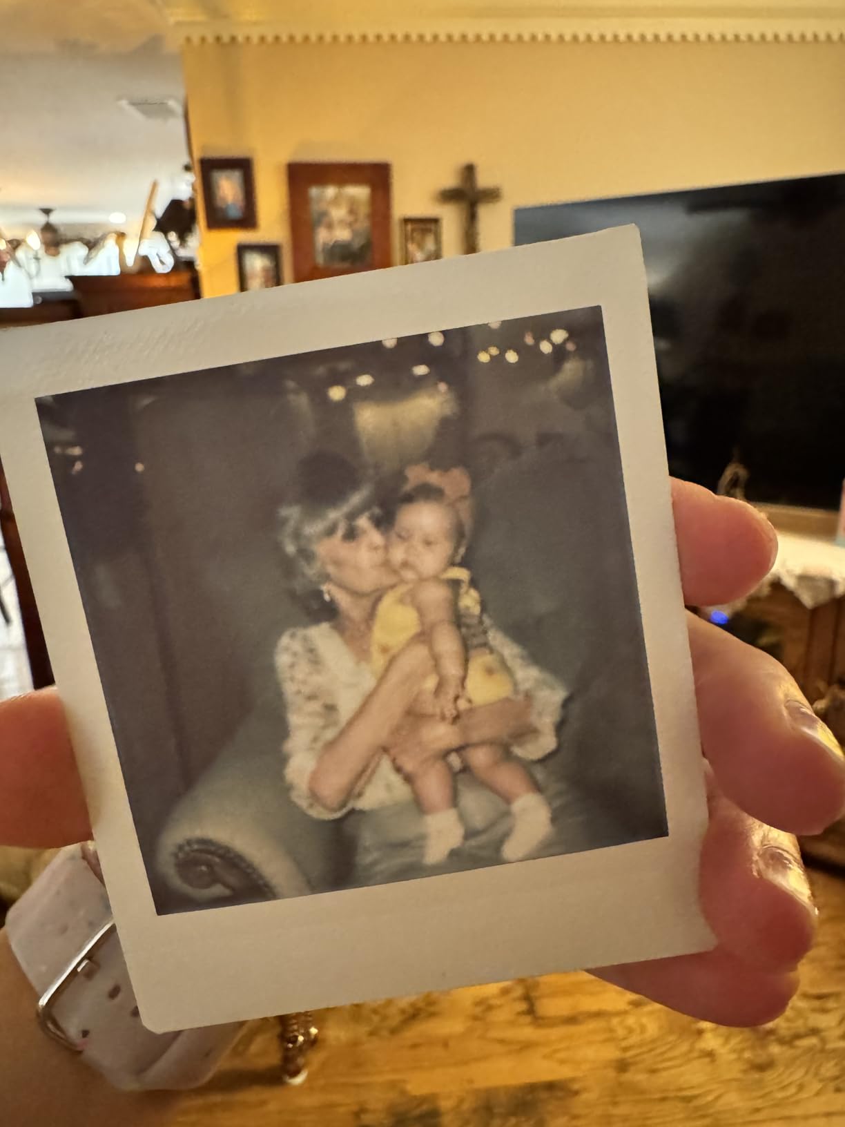 Instax Square SQ1 Instant Camera - Chalk White customer photo 1