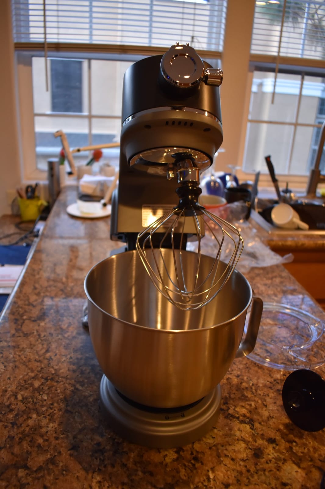 Hamilton Beach All-Metal 5 Qt Stand Mixer With 12 Speeds, Stainless Steel Bowl, 450 Watts, Attachment Hub, Flat Beater, Dough Hook, Whisk, Tilt-Back Head, Stainless Steel (63240) customer photo 1