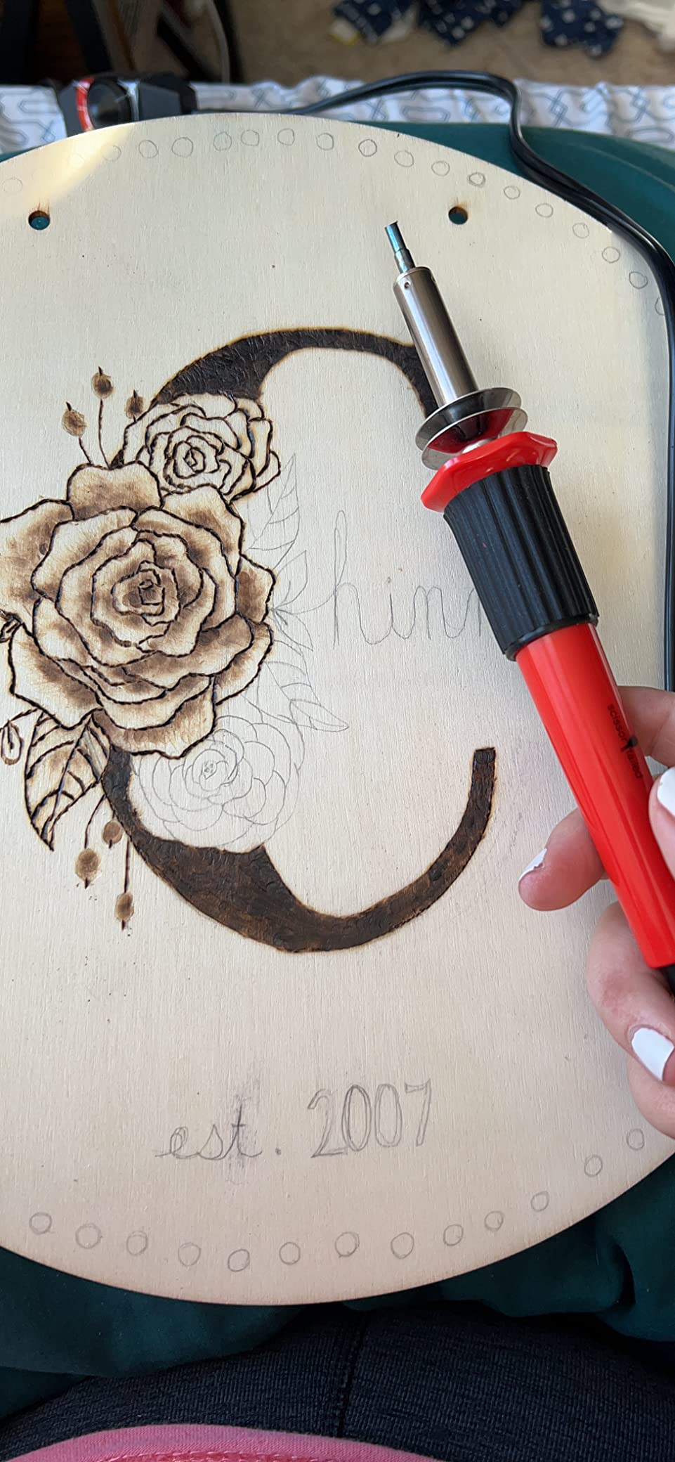 Premium Wood Burning Kit 43PCS, Adjustable Temperature Pen With 36 Tips & Accessories, All In A Deluxe Storage Case - Complete Gift For An Effortlessly Mastering The Art Of Pyrography customer photo 2