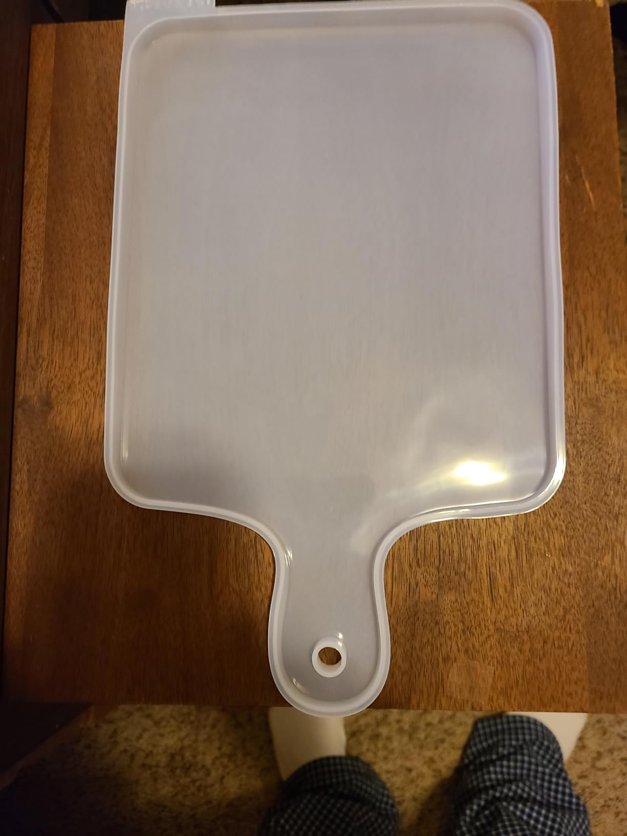RESINWORLD 13.18'' x 8.26'' x 0.5'' Charcuterie Board Mold, Large Deep Searving Tray Silicone Molds for Epoxy Resin, Cutting Board Mold for Resin, Serving Board Resin Silicone Mold customer photo 1