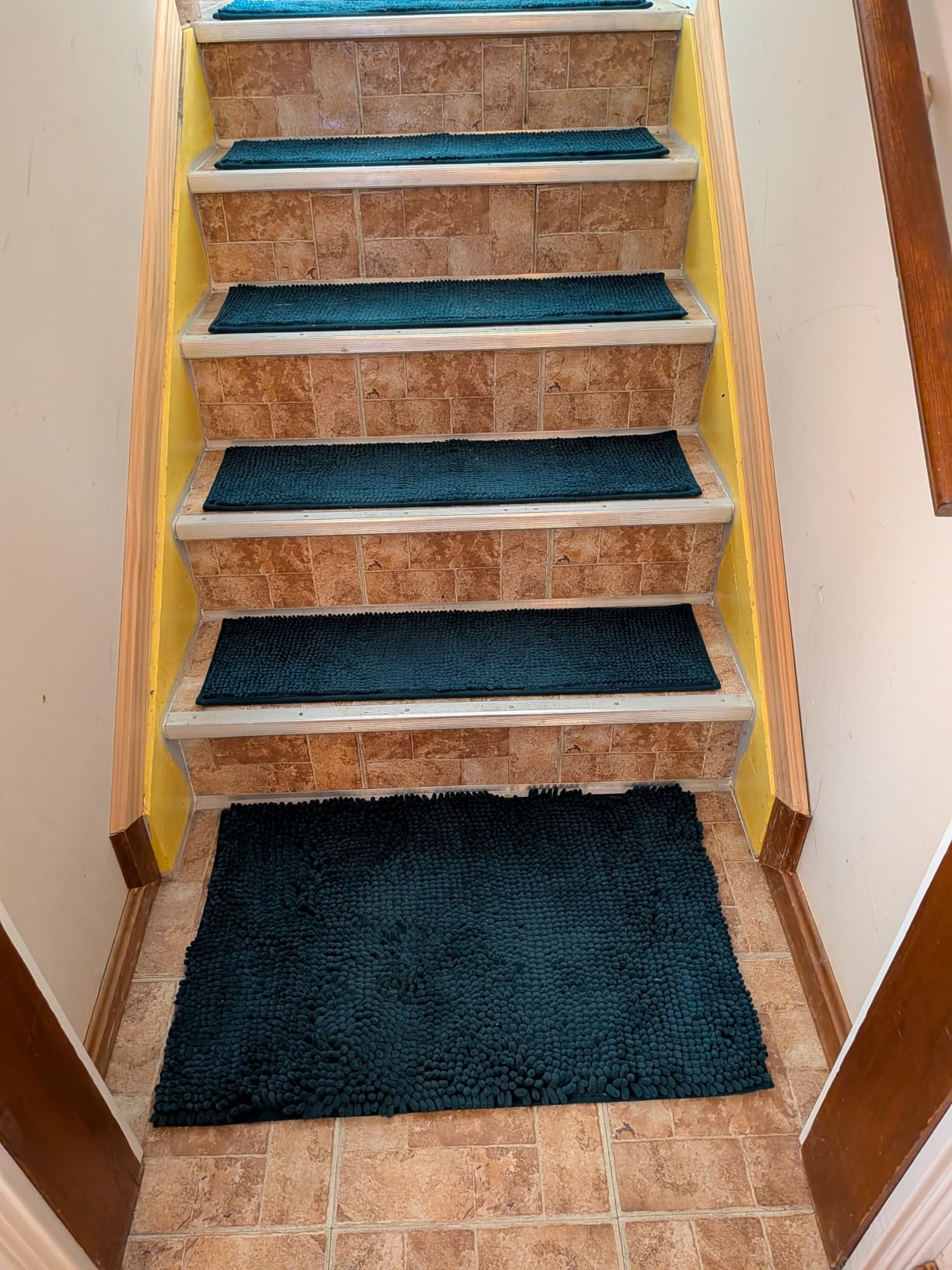 Muddy Mat | Super Water Absorbent Door Mat Indoor, Microfiber Quick Dry Chenille Entryway Rug, Slip Resistant Front Door Mat, Indoor Mats for Entryway, Machine Washable Pet Rug, Grey 30