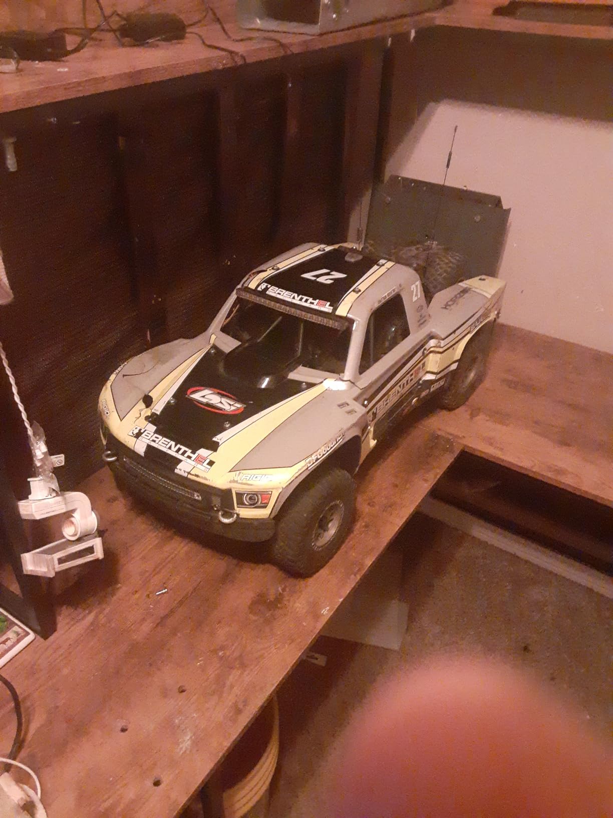 Losi RC Truck 1/6 Super Baja Rey 2.0 4 Wheel Drive Brushless Desert Truck RTR Battery and Charger Not Included Brenthel LOS05021T1 customer photo 1