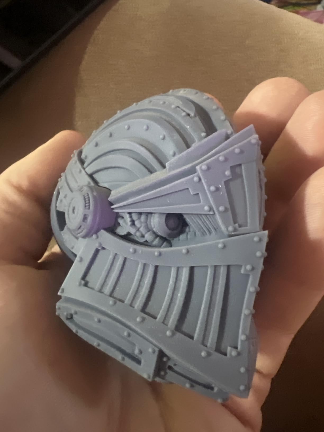 Siraya Tech Fast ABS-Like 3D Printer Resin 405nm UV-Curing Non-Brittle High Precision 3D Printing Liquid Standard Photopolymer Resin for 8K Capable LCD DLP 3D Printing (Navy Grey, 1kg) customer photo 2