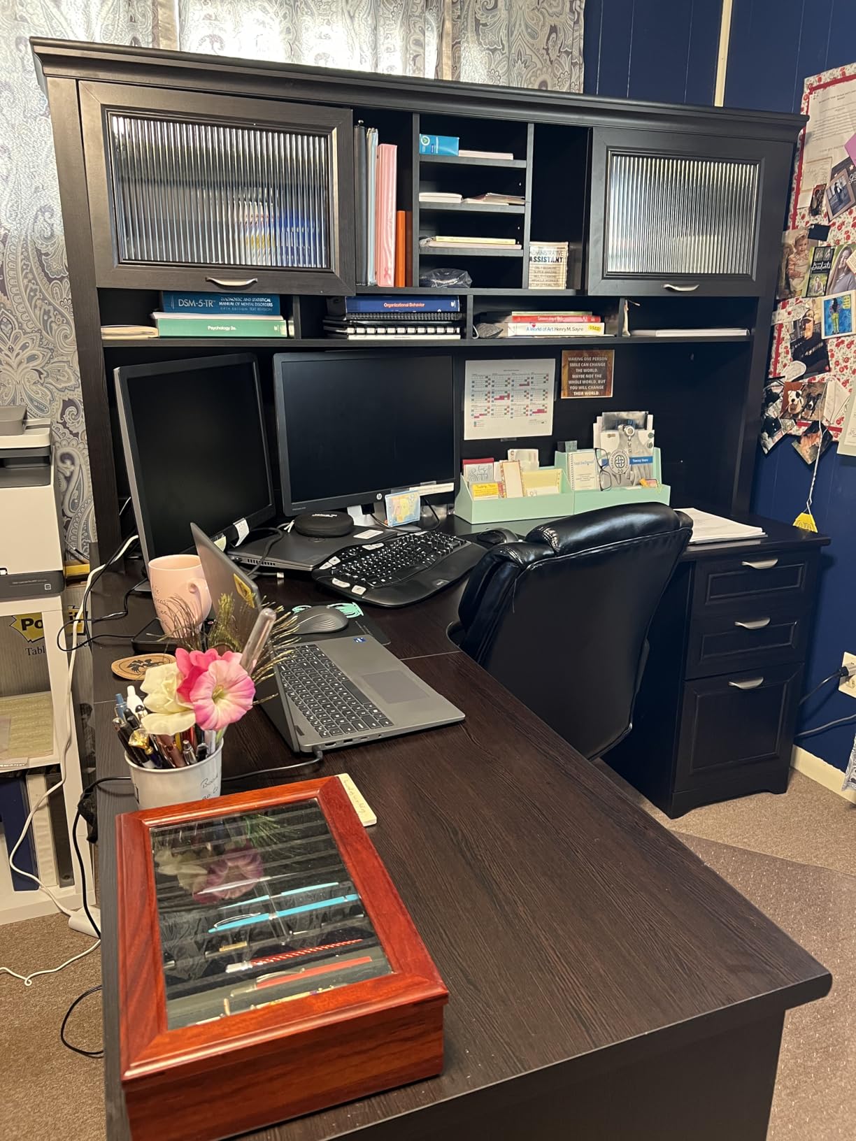 Realspace Magellan Performance 71in W L-Shape Corner Desk, Espresso customer photo 1
