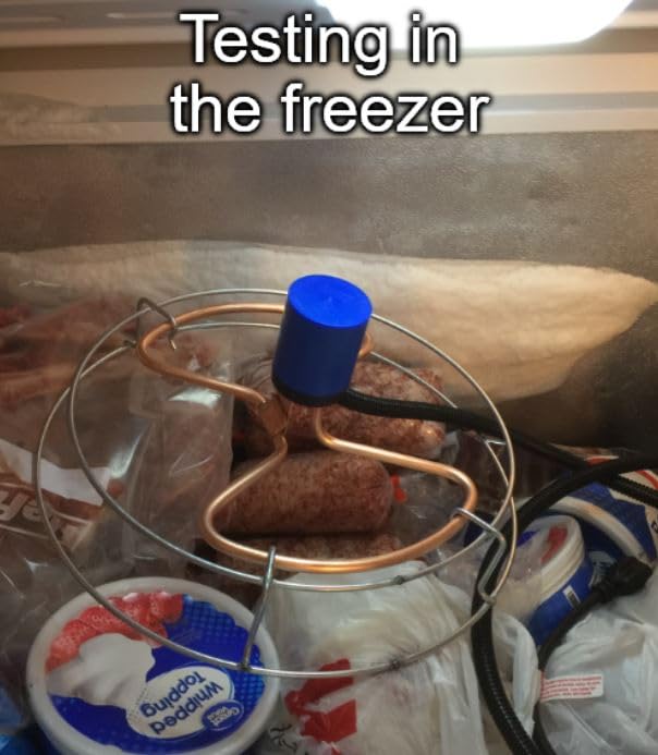 Farm Innovators 2 Pack Submergible Tank De-Icer, 1000W Water Deicer- Ice-N-Easy Design with Protective Cage customer photo 2