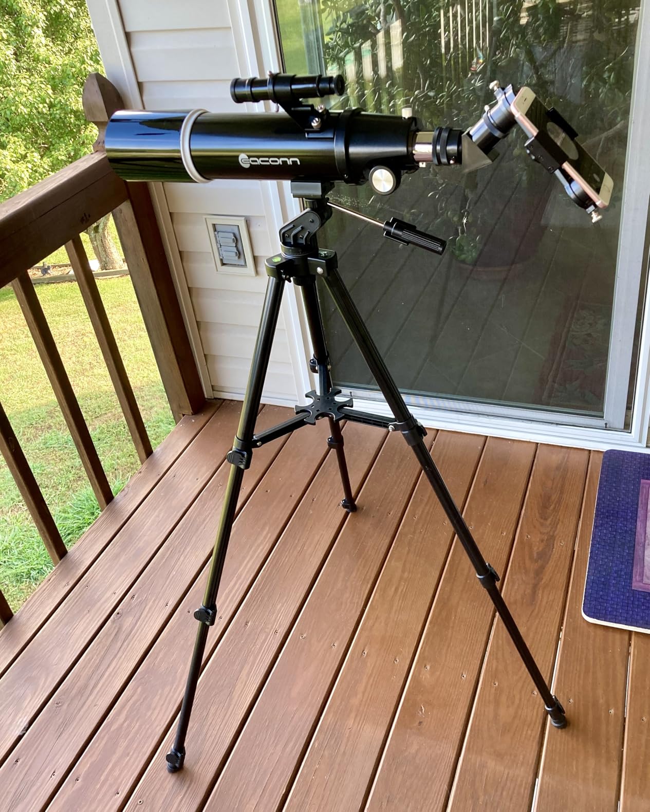 Telescopes for Adults Astronomy, 80mm Aperture 600mm Refractor Telescope for Kids & Beginners, Compact and Portable Travel Telescopio with Backpack customer photo 1
