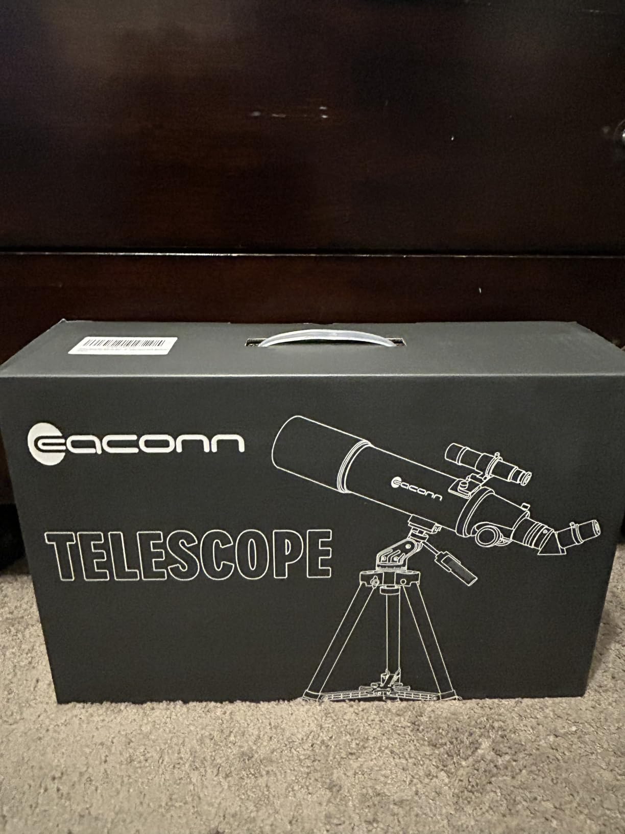 Telescopes for Adults Astronomy, 80mm Aperture 600mm Refractor Telescope for Kids & Beginners, Compact and Portable Travel Telescopio with Backpack customer photo 2