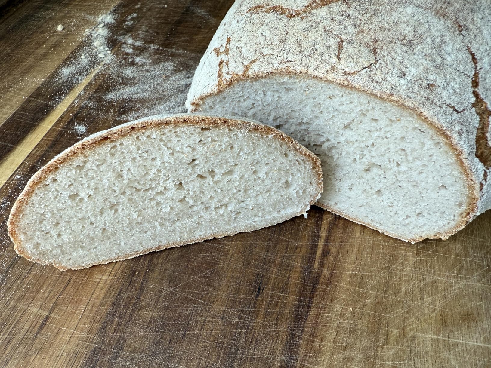 Bulka Oval 750g Groove Banneton Bread Proofing Basket Pressed Wood Pulp, Sourdough Proofing Basket - Non-Stick Batard Brotform Sourdough Bread Baking Supplies, Made in Germany. customer photo 1
