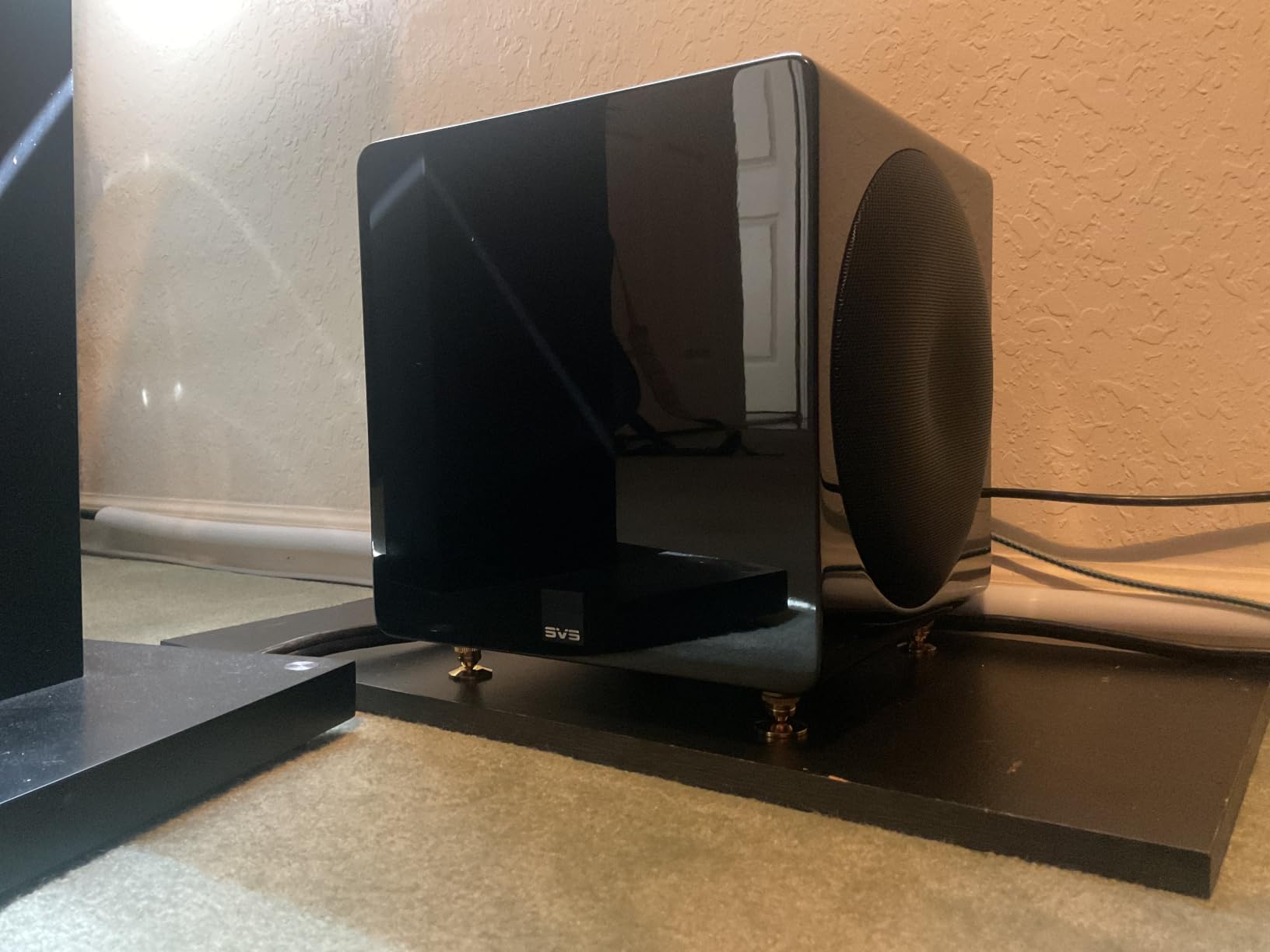 SVS 3000 Micro Subwoofer (Piano Gloss White) | Active Dual 8-in Drivers, 800 Watt RMS, Sealed Cabinet customer photo 1