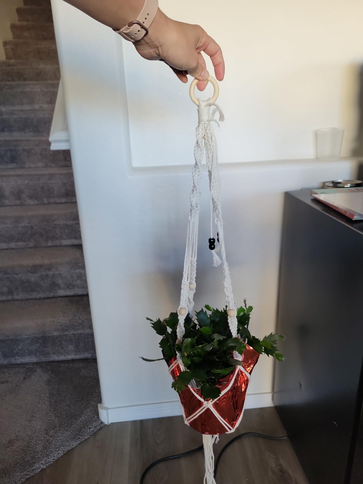 MIGO Creates Macrame Kits for Adults Beginners with 126 Macrame Supplies and 7 Projects E-Book: DIY Macrame Kit with 165 Yards Macrame Cord and Craft Supplies & Materials to Start Macrame! customer photo 1