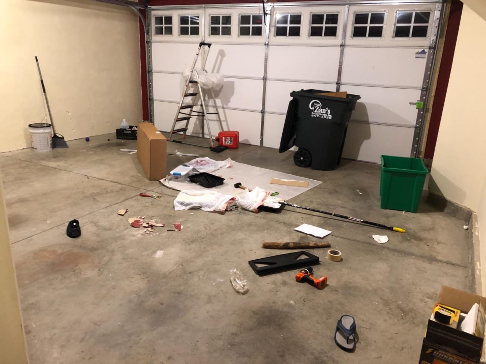 Colored Epoxies Dove Gray Garage Floor Epoxy Kit, 3 Epoxy Resin Gallon | Made in USA, 100% Solids, Self-Leveling Epoxy Floor Coating for Concrete & Plywood, Zero VOC, Abrasion & Chemical Resistant customer photo 1