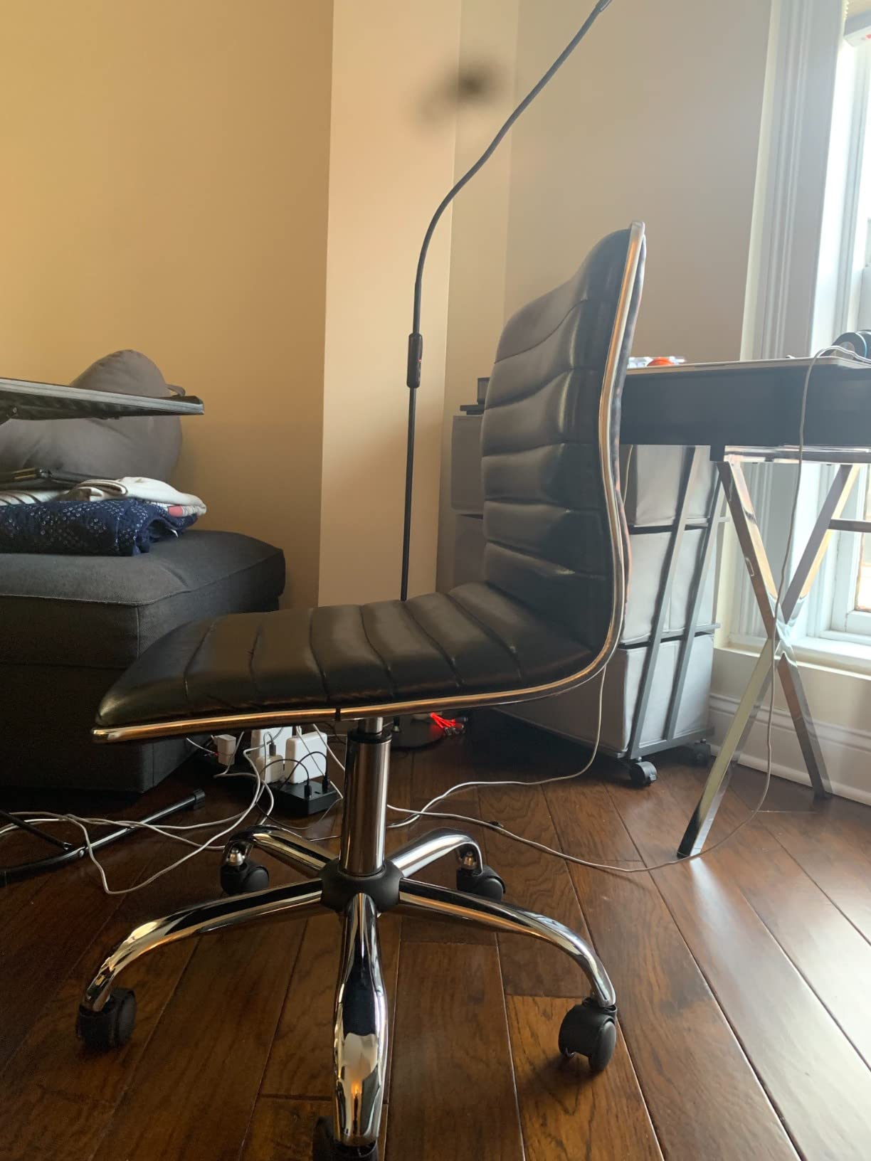 Flash Furniture Swivel Office Chair, Brown customer photo 2