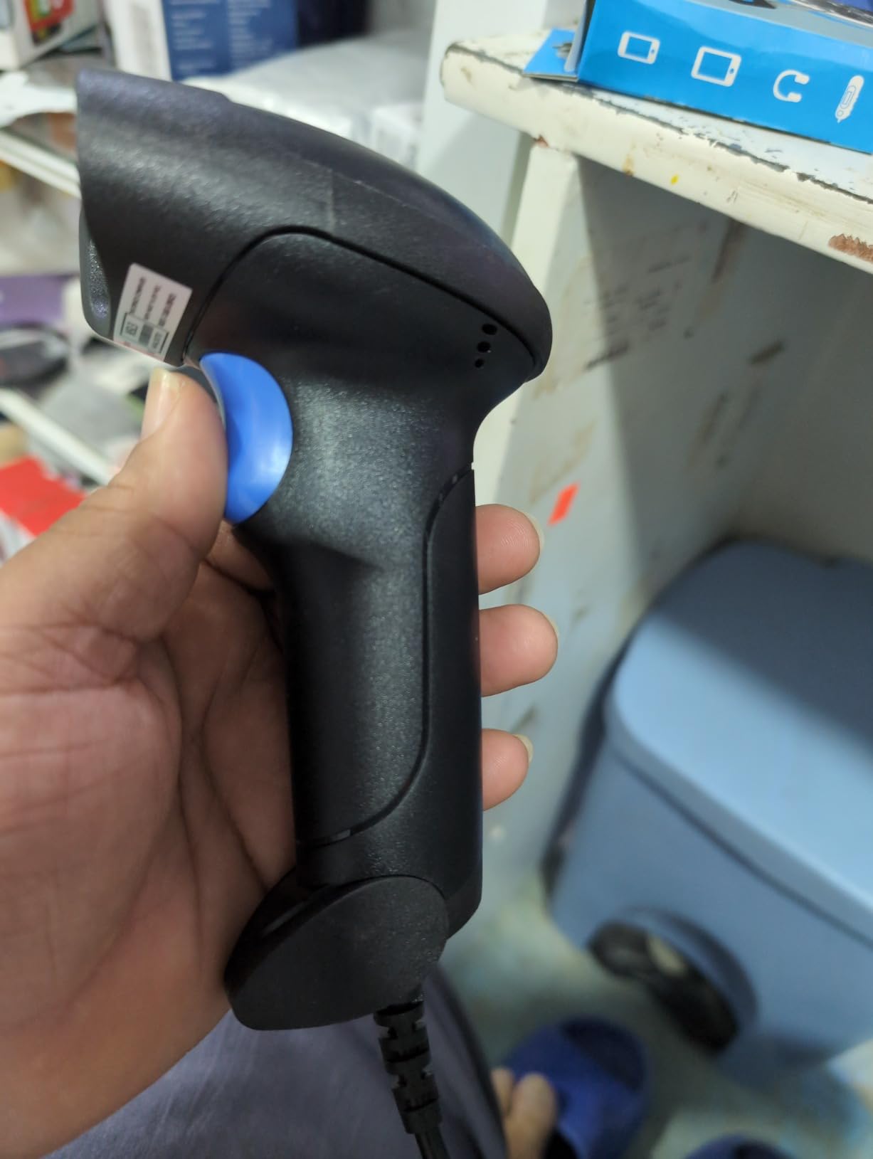 NetumScan USB 1D Barcode Scanner, Handheld Wired CCD Barcode Reader | Supports Screen Scan UPC Bar Code Reader for Warehouse, Library, Supermarket Plug and play via 1.8m USB cable customer photo 2