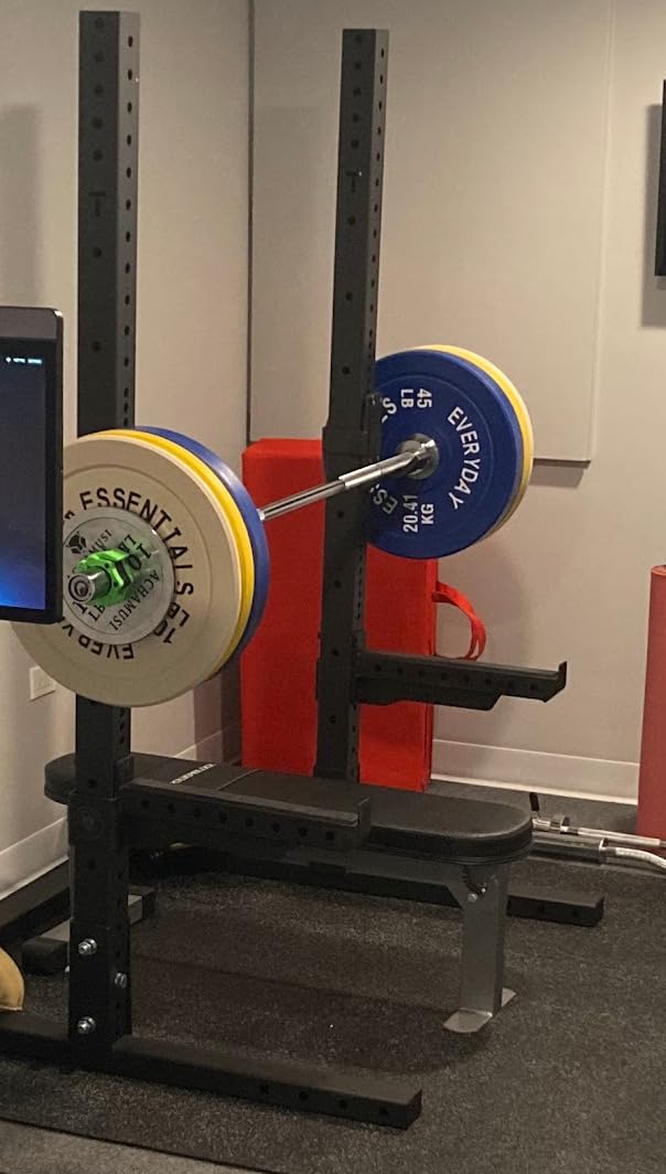 X-3 Series 72-inch Squat Stand, 1,000 LB Capacity, Short Squat Rack with Reinforced J-Hooks customer photo 1