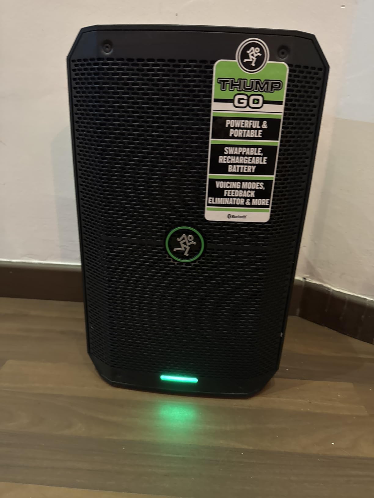 Mackie Thump Series, Thump GO 8-Inch Portable Battery-Powered Loudspeaker | 200W battery-powered speaker with Bluetooth and 2-channel mixer for musicians, DJs and outdoor events customer photo 2
