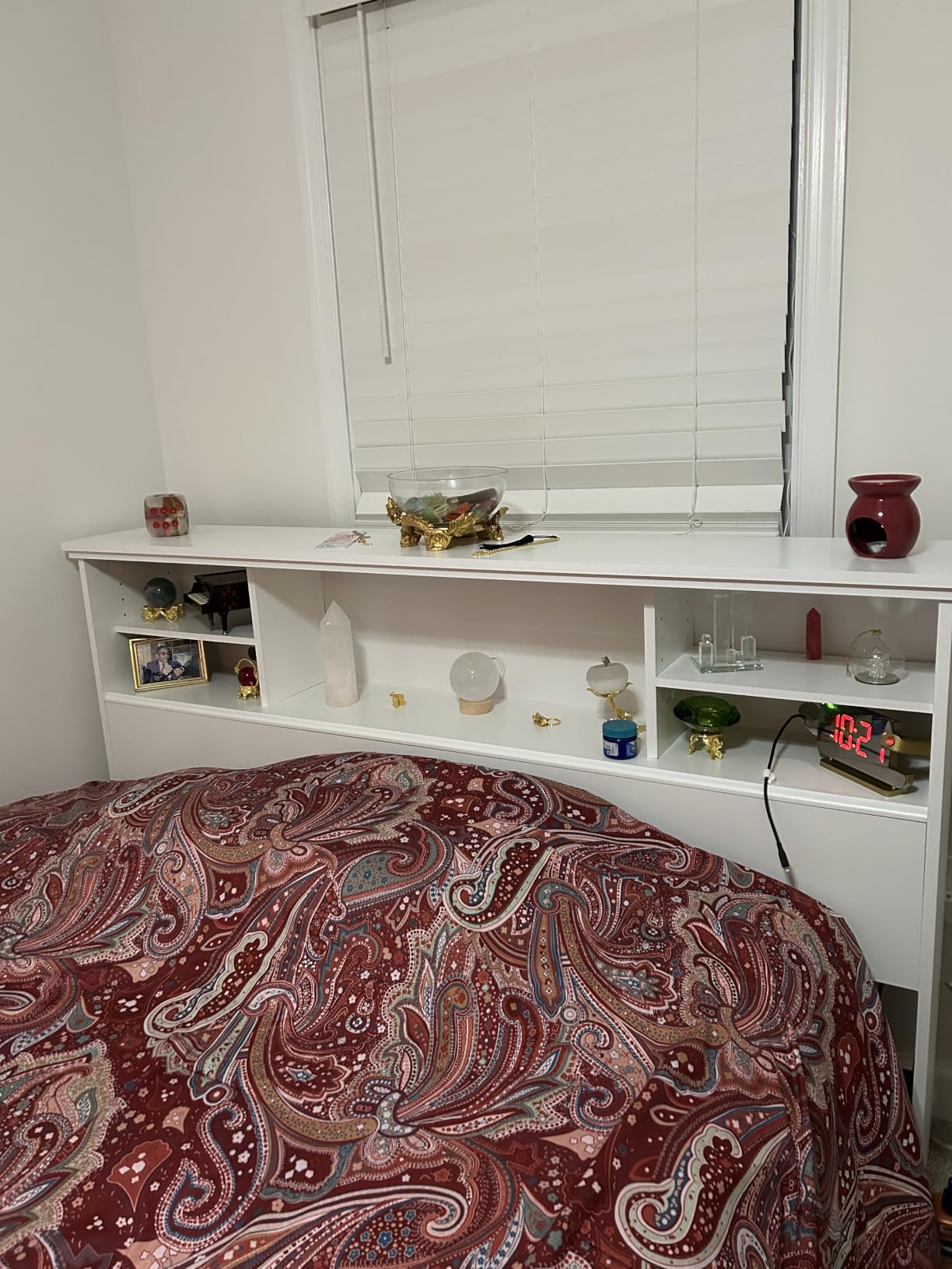 Sauder River Ranch Full/Queen Bookcase Headboard, in Grand Walnut Finish customer photo 1