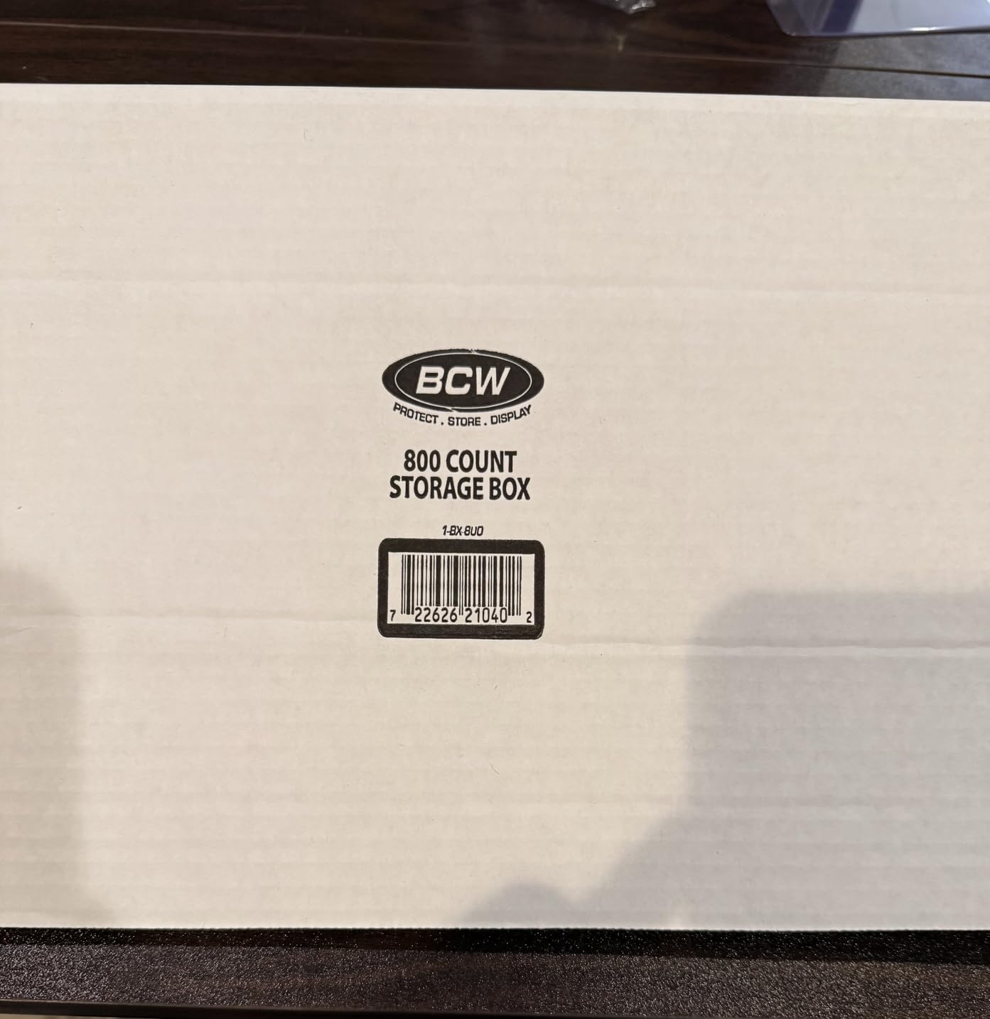 BCW 800ct Trading Card Storage Boxes - 10 Pack | Organizer for Sports Cards, MTG, Pokemon, and Card Games | Assembly Required customer photo 2