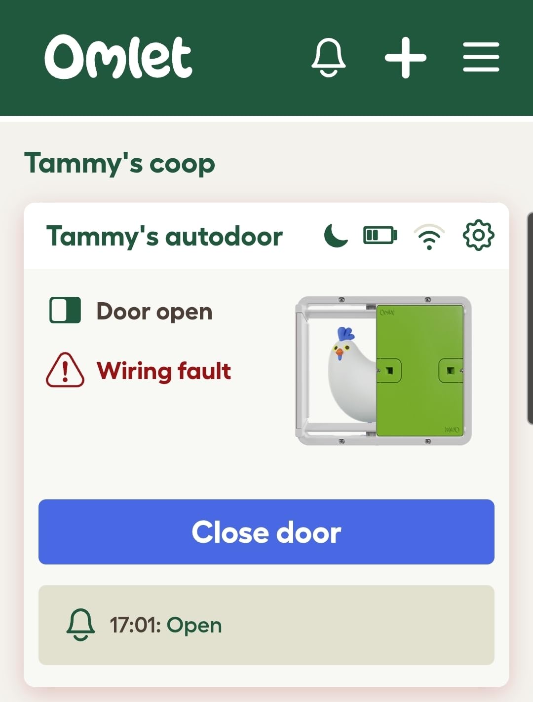 Omlet Automatic Chicken Coop Door Opener | Operated by Light Sensor or Timer | Easy to Install, No Maintenance Required | Improves Coop Security and Insulation | Built-in Safety Sensors | Grey customer photo 1