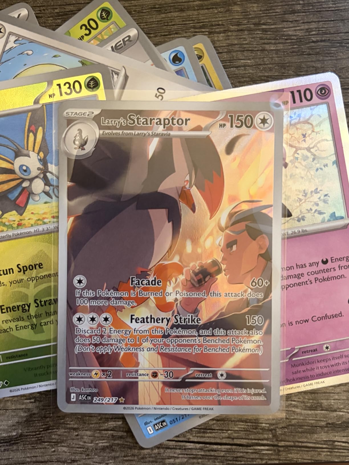 Vault X Soft Penny Sleeves (1000 Pack) Clear for Trading Cards TCG | Fits standard-size TCG cards for daily storage. Soft, clear penny sleeves, acid-free. customer photo 1