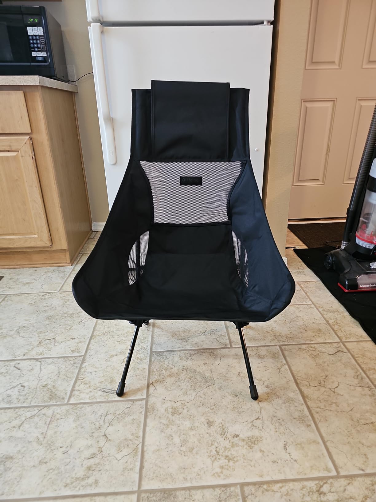 Helinox Chair Two Ultralight, High-Back, Collapsible Camping Chair, Blue Block, with Pockets customer photo 2