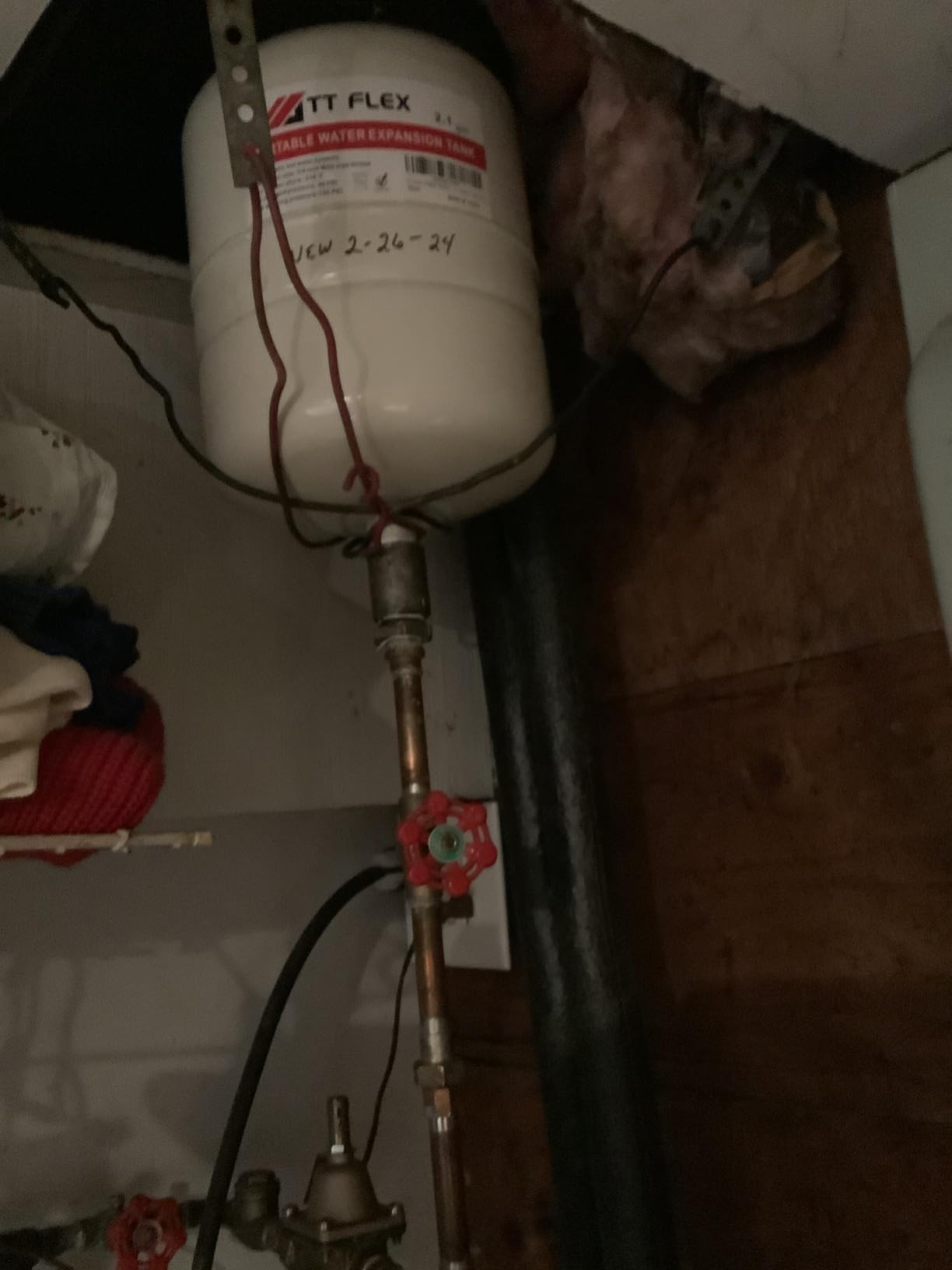 TTFLEX 2.1 Gallon Expansion Tank for Hot Water Heater 3/4