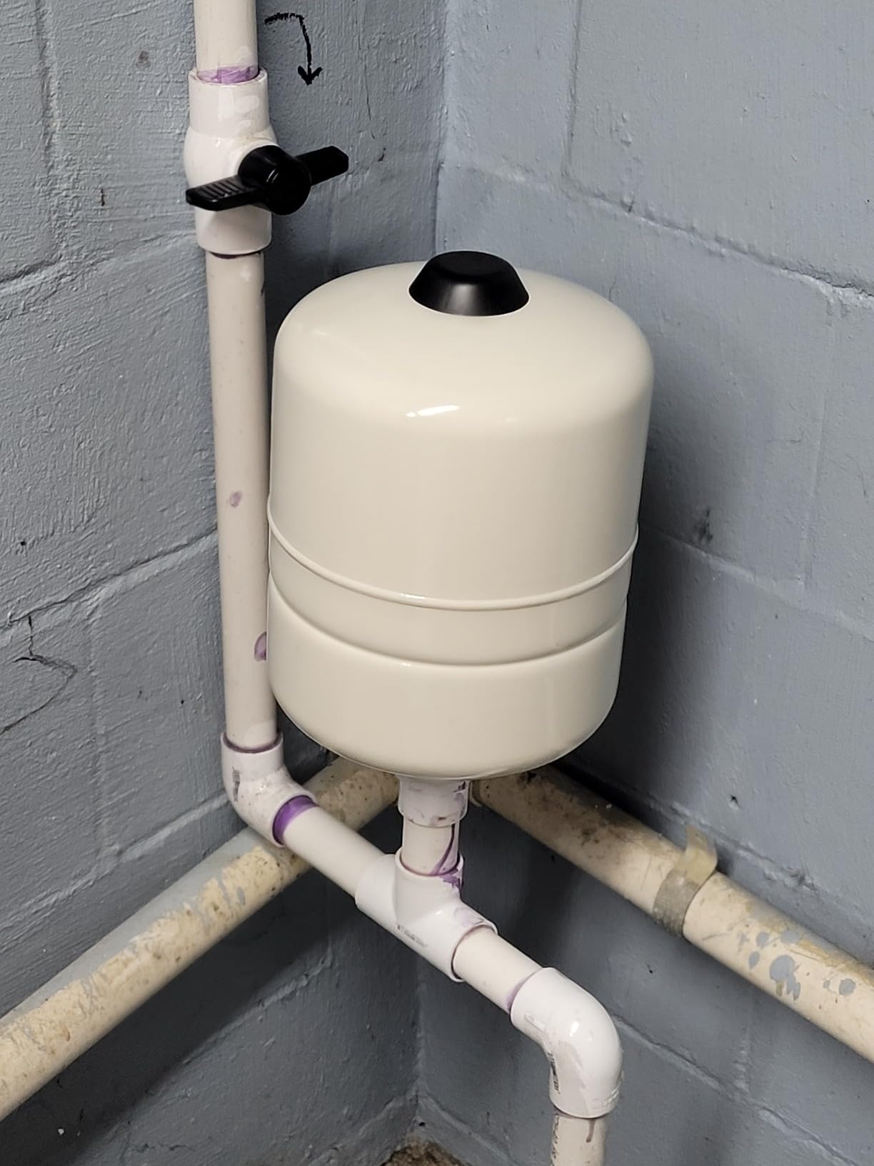 TTFLEX 2.1 Gallon Expansion Tank for Hot Water Heater 3/4