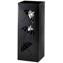 Okllen Metal Umbrella Holder, Square Umbrella Stand Rack for Entryway, 6.3