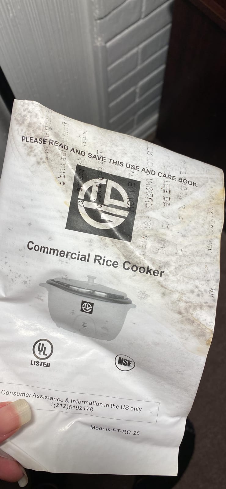 Pantin Commercial Electric Rice Cooker - 35 Cups Raw / 70 Cups Cooked Capacity w/Measuring Cup & Scoop - High-Efficiency Large Rice Cooker Commercial Rice Cooker for Restaurants, Hotels and Catering customer photo 2