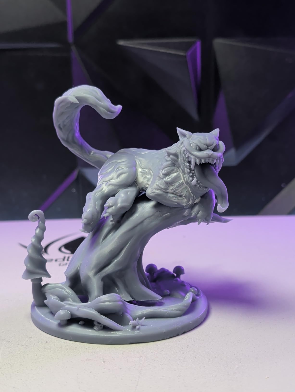 ANYCUBIC Upgraded Water Washable 3D Printer Resin 2.0, 405nm High Precision 3D Resin, Low Shrinkage Photopolymer Resin for 4K/8K/12K Capable LCD DLP Resin 3D Printer Printing (Grey, 1000g) customer photo 2